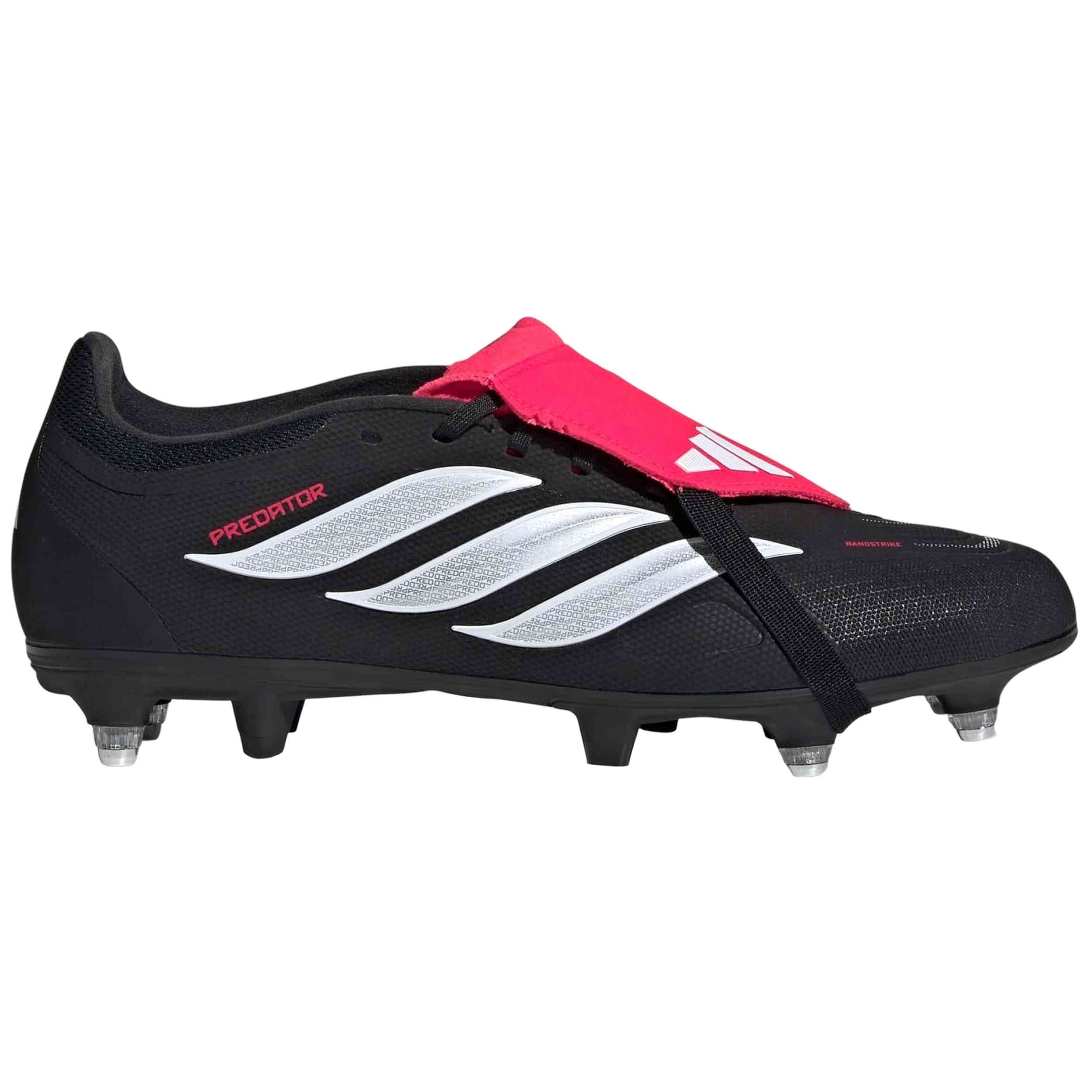 Botas De Futbol Adidas modelo Predator League Fold-Over Tongue Soft Ground Football Boots para hombre y mujer en color Negro