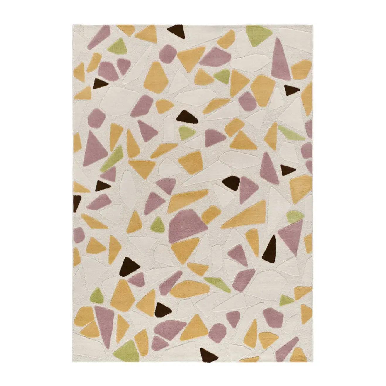 ATTICGO Alfombra interior de estilo geométrico en multicolor - FLASHY 25418 | 120x170, 160x230 cm