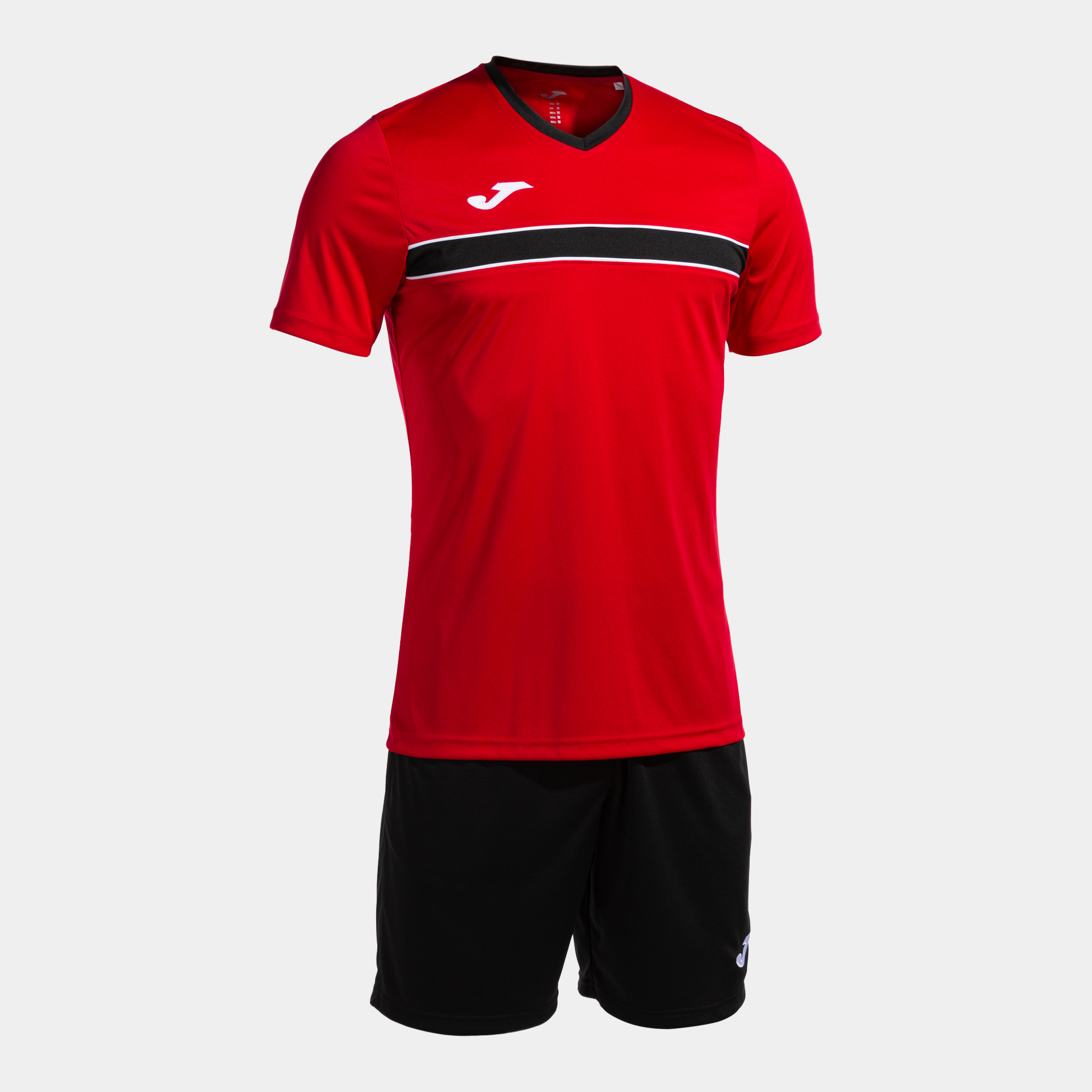 JOMA SET VICTORY ROJO NEGRO Talla 3 (7XS) Niño Junior