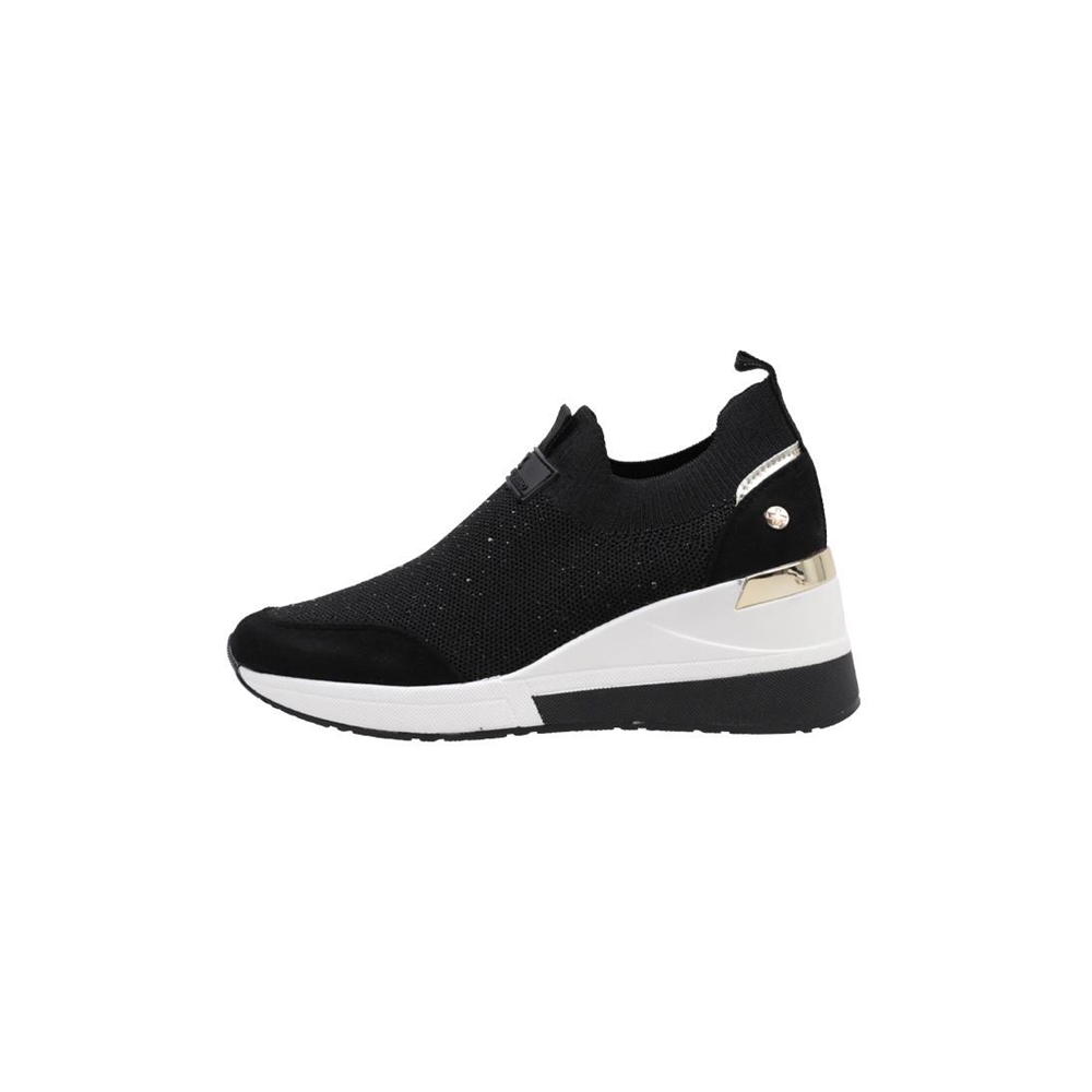 Xti 142418 Deportivas Con Cuña Mujer Negro