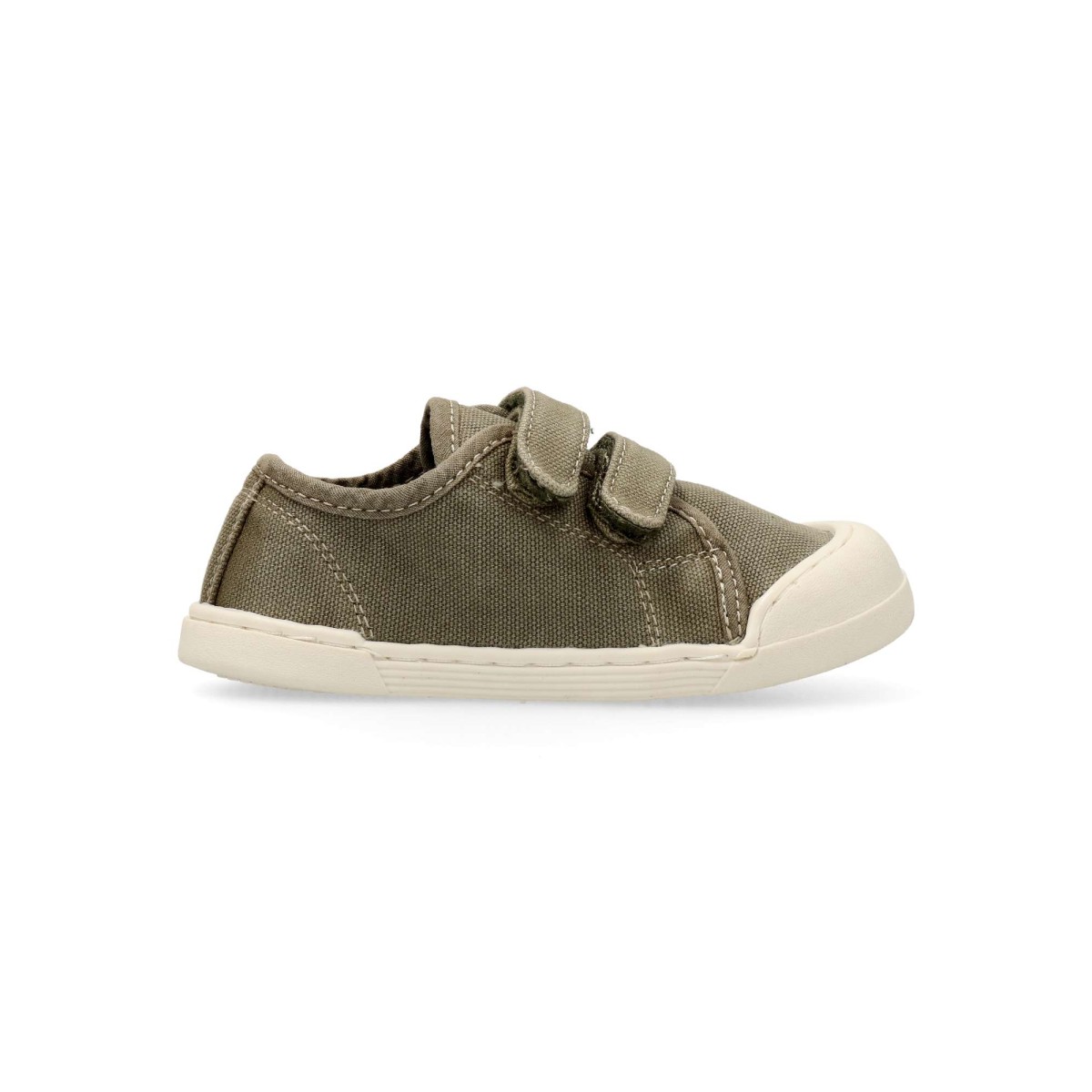 Batilas - Tenis de lona lavada para niño, diseño barefoot con amplitud en los dedos, plantilla plana y suela antideslizante de 5 mm