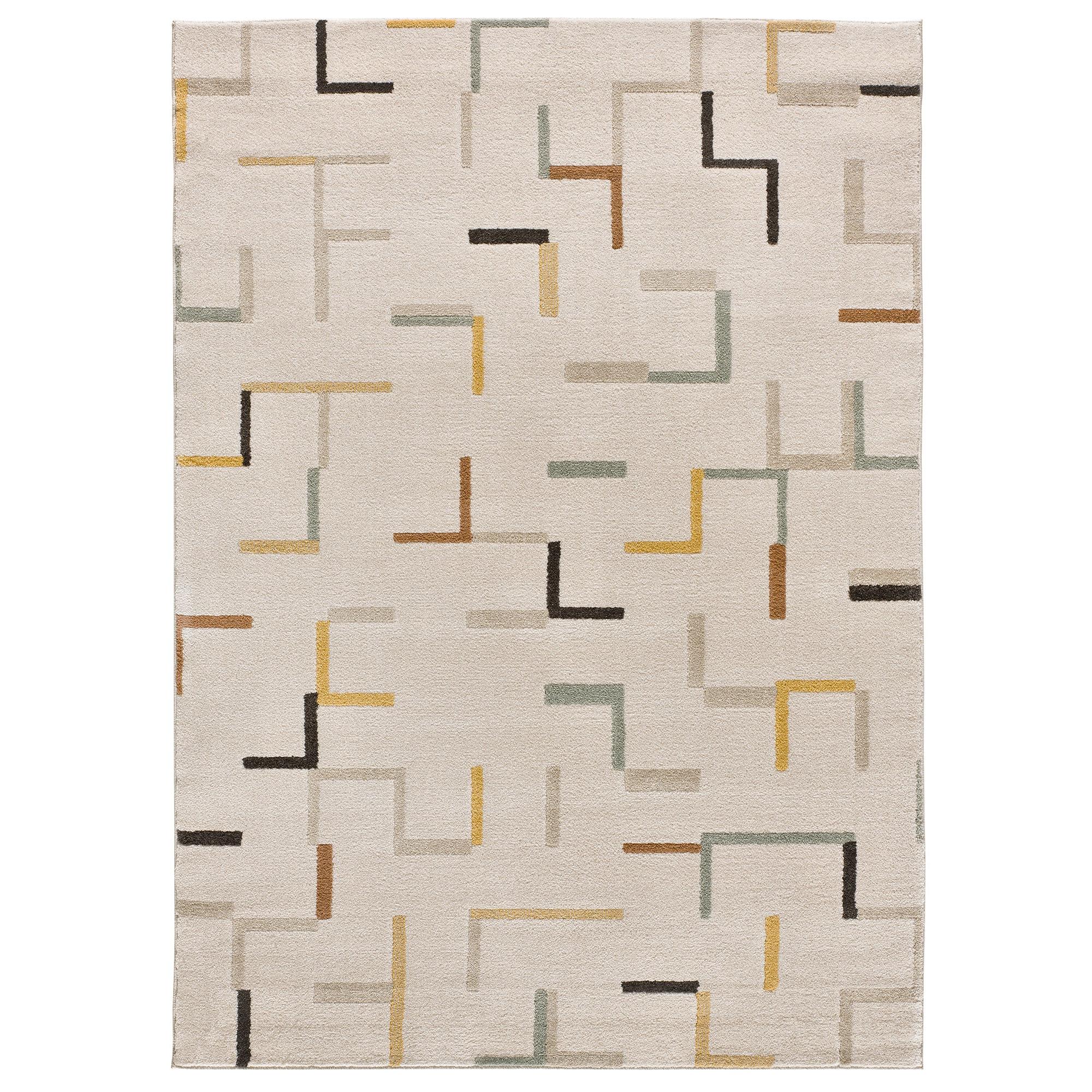 Alfombra interior  diseño geométrico en Multicolor - DOMUS 32375 | 80x150, 120x170, 160x230 cm