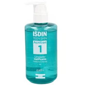ISDIN TEEN SKIN ACNIBEN LIMPIADOR MATIFICANTE GEL  1 ENVASE