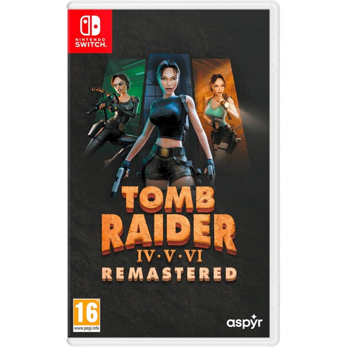 Juego Tomb Raider IV-VI Remasterizado Para Nintendo Switch | PREVENTA PAL EU - Nuevo Original Precintado - PREVENTA - Entrega a partir de 24/10/2025