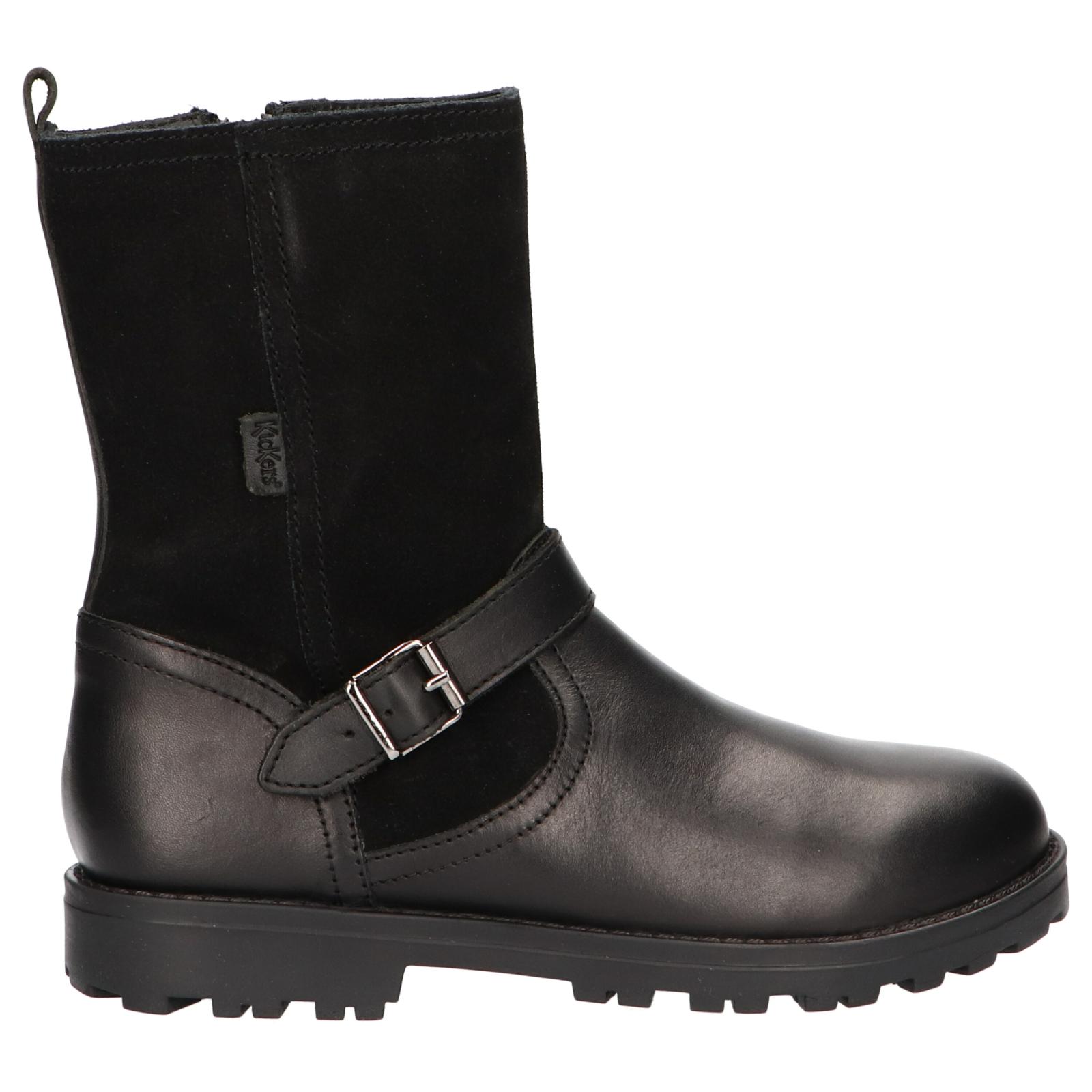 KICKERS 736111-30 GRAMMI 8 NOIR Boots for Women and Girl and Child