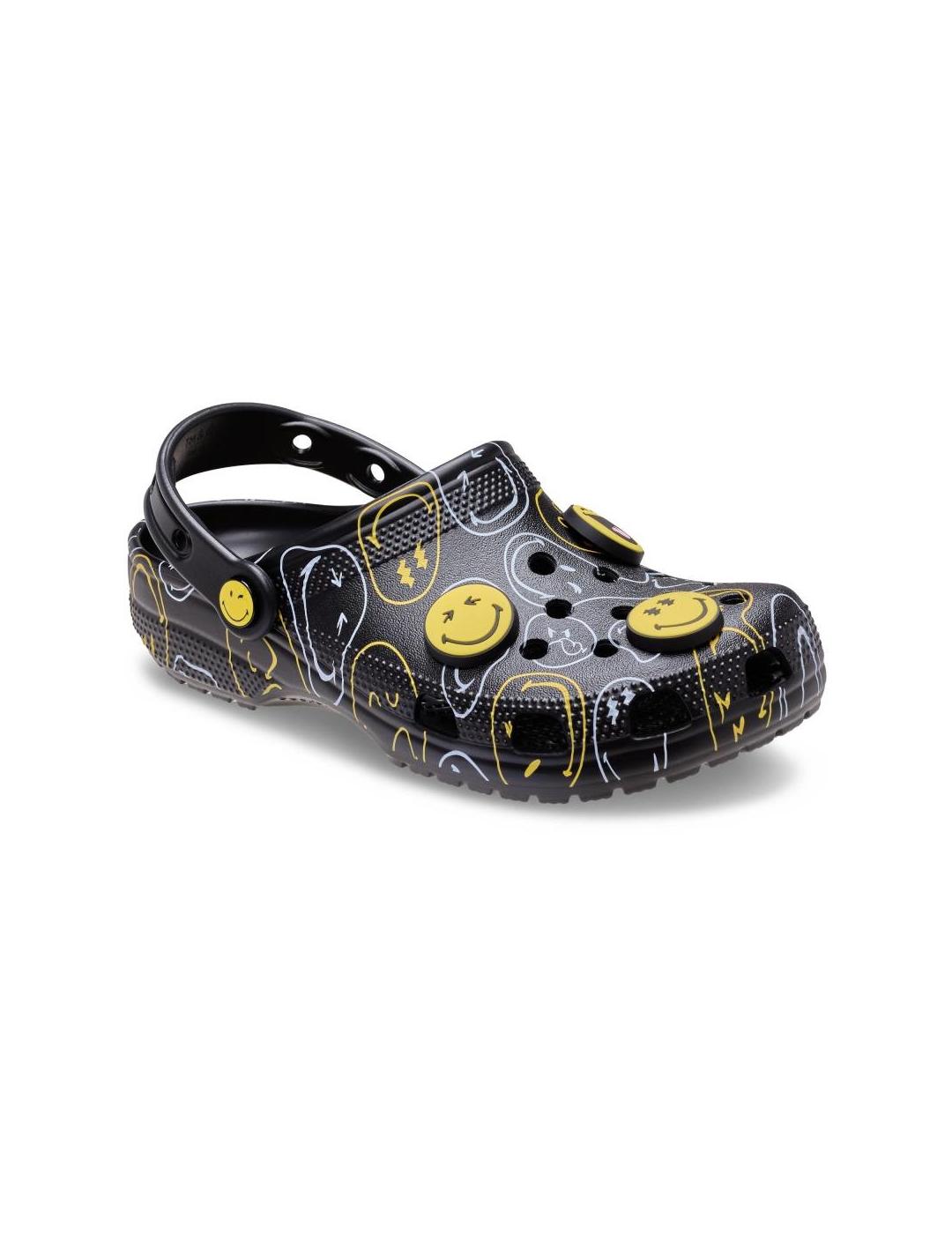 CROCS SMILEY CLASSIC MULTI