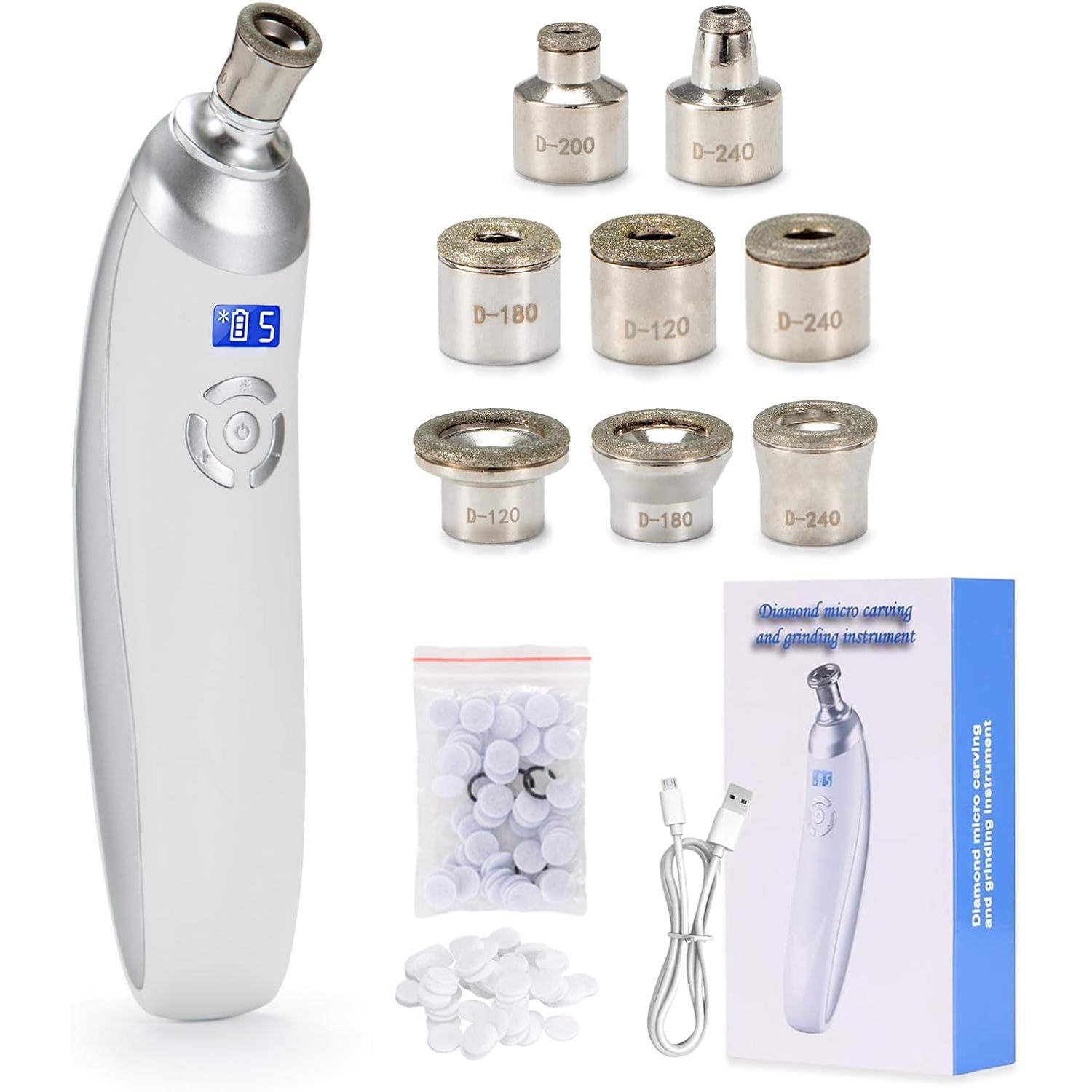 TK Máquina De Diamante Microdermabrasión Mejorada Para Eliminar Quistes Profesional Limpieza Facial Profunda Dispositivo De Cuidado De La Piel Para Uso Doméstico