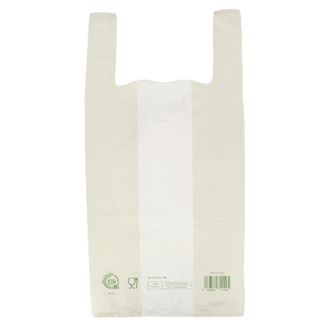 MONOUSO | Bolsa Camiseta Home Compost “Classic” 50x60cm G90 (500 Uds)