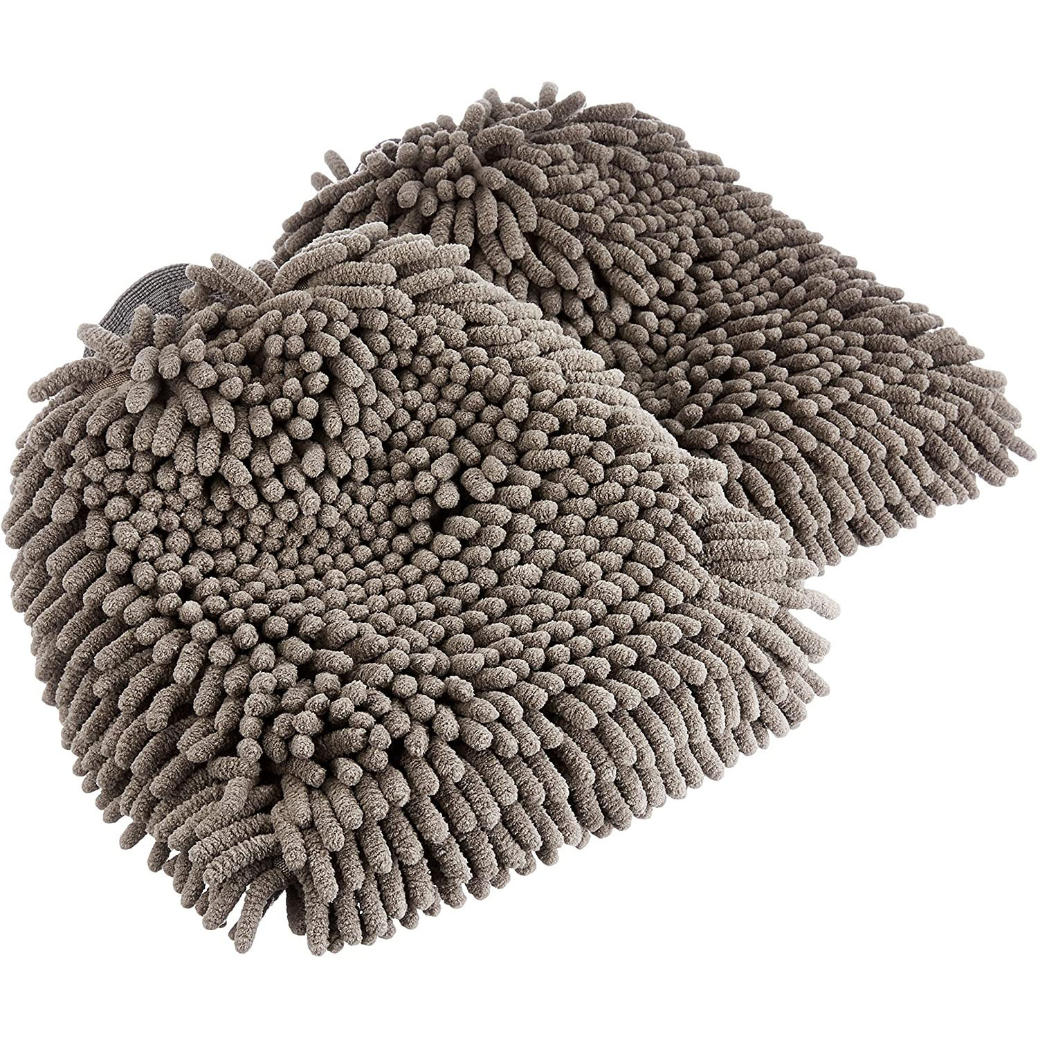 TK Larga sudadera de lavado de coches con ropa, gris, 25*17cm, 1 par