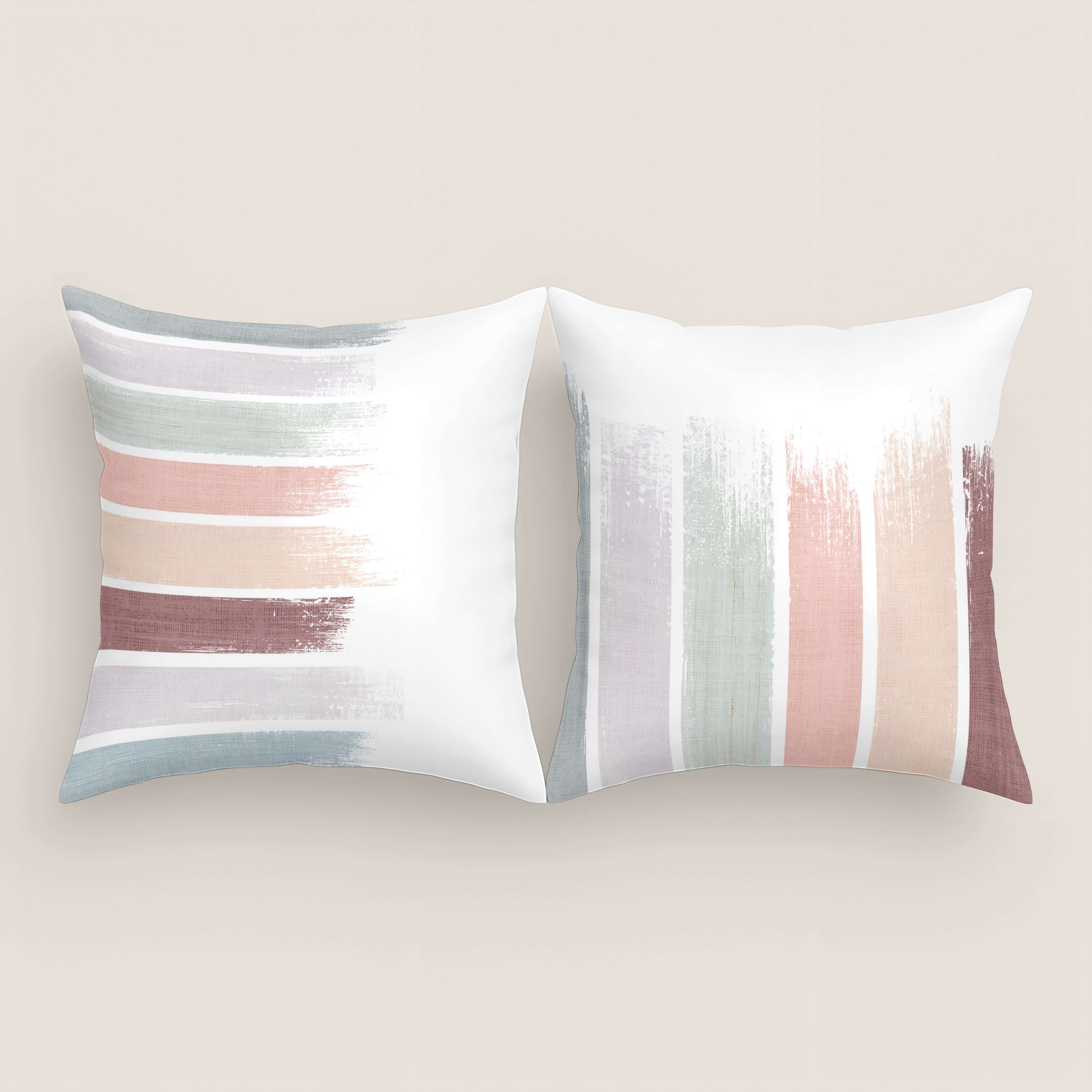ICEHOME - Funda de Cojín Estampada - 100% Algodón Extrasuave - Medida 60x60 cm - Funda Cojín Cuadrado Sin Relleno y Con Cremallera - Fabricado en España