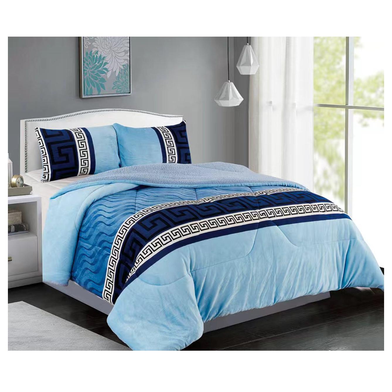 Edredón Sherpa Conforter con pelo borreguito Edredón Sherpa con Borreguillo de Invierno Para cama de 90-105-135-150 cm,
