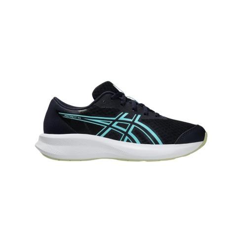 Zapatillas Asics Patriot 14 Gs Azul Midnight Verde Glow 1014A392-404 Runnin Niño Niña