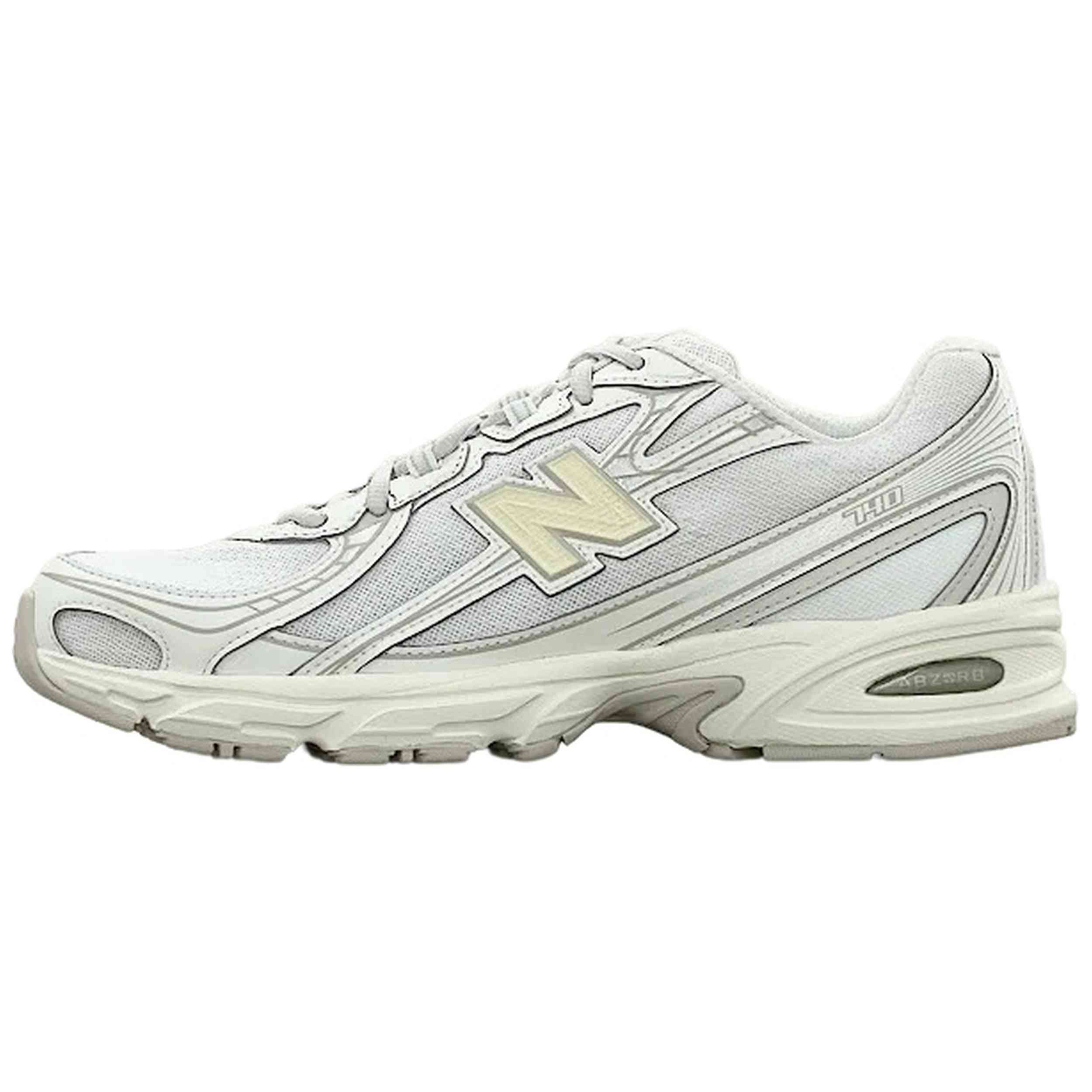 Zapatillas New Balance modelo 740 para hombre y mujer en color Blanco