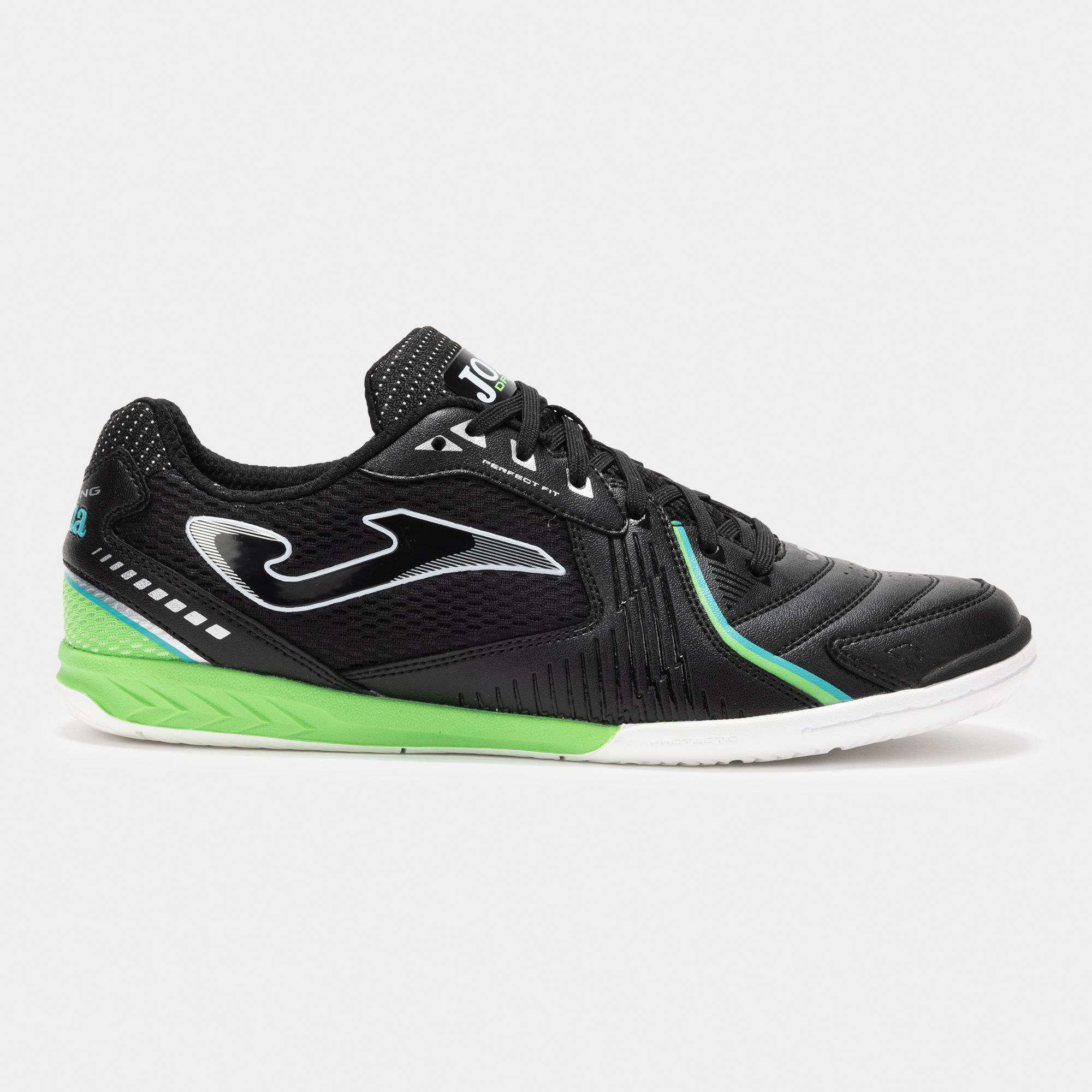 Zapatilla Fútbol Sala Adulto Joma Dribling 2501 Negro Resistente