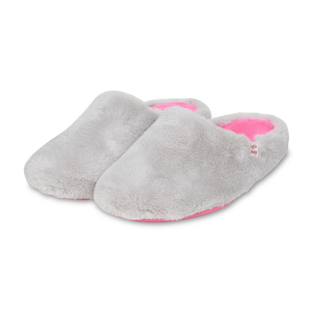 Zapatillas de Casa Sweet Gris, cómoda y ligera, zapatillas de alta calidad con caja de regalo