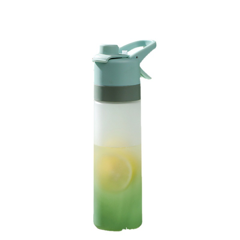 CA Botella De Agua 700ml Para Mujeres Deporte Al Aire Libre FitneDe Pulverización Gran Capacidad BPA Libre Vajilla Para Viajes
