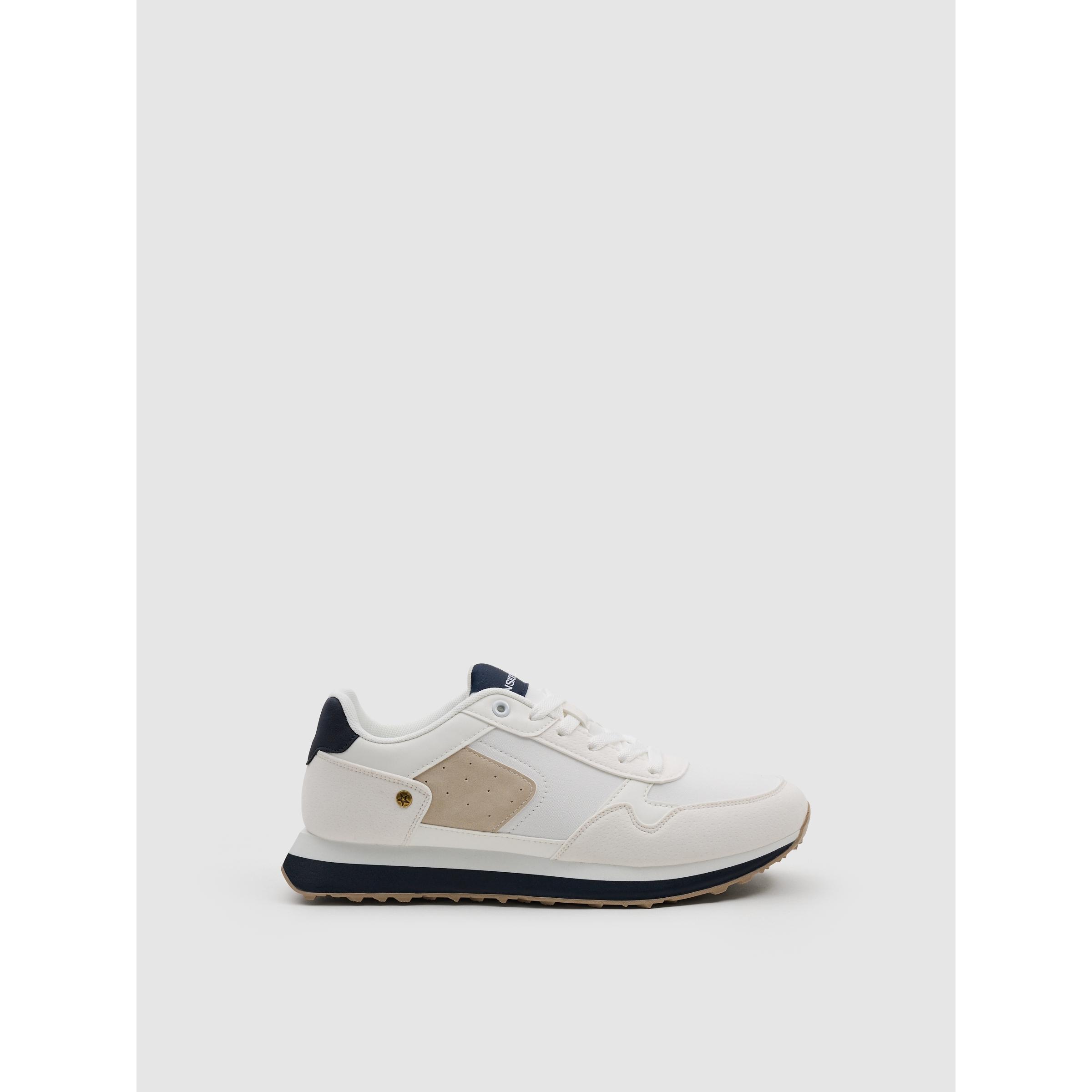 Zapatillas running de nylon, suela de goma, detalles efecto piel INSIDE