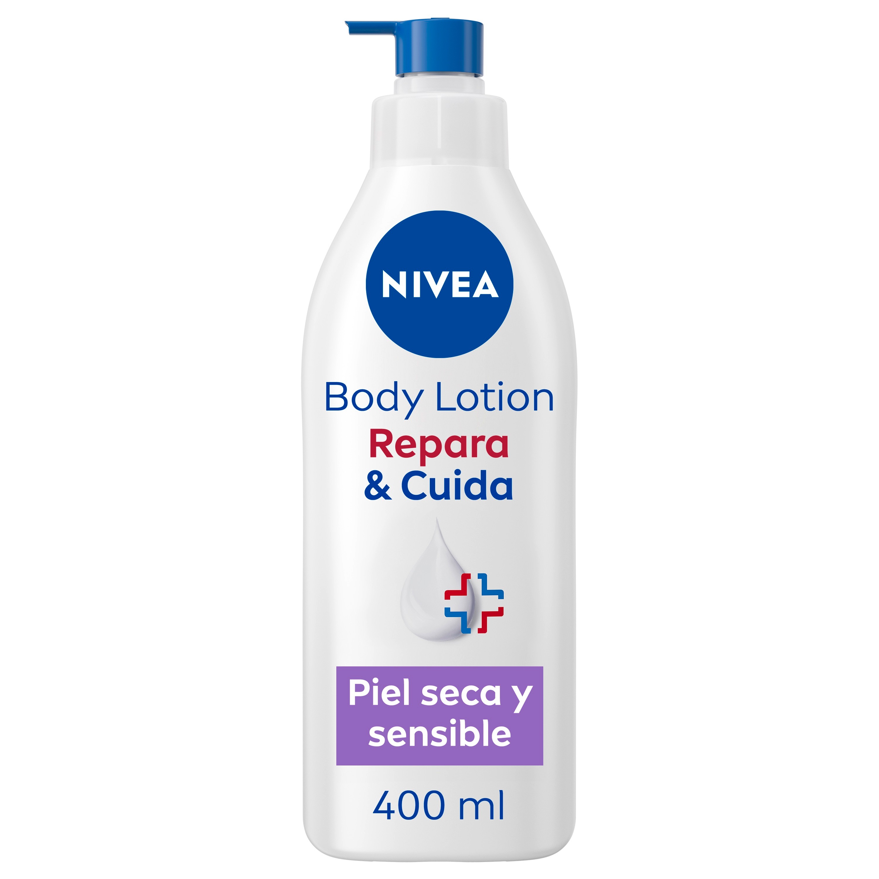 NIVEA Repara & Cuida Loción Corporal Sin Perfume 400 ml