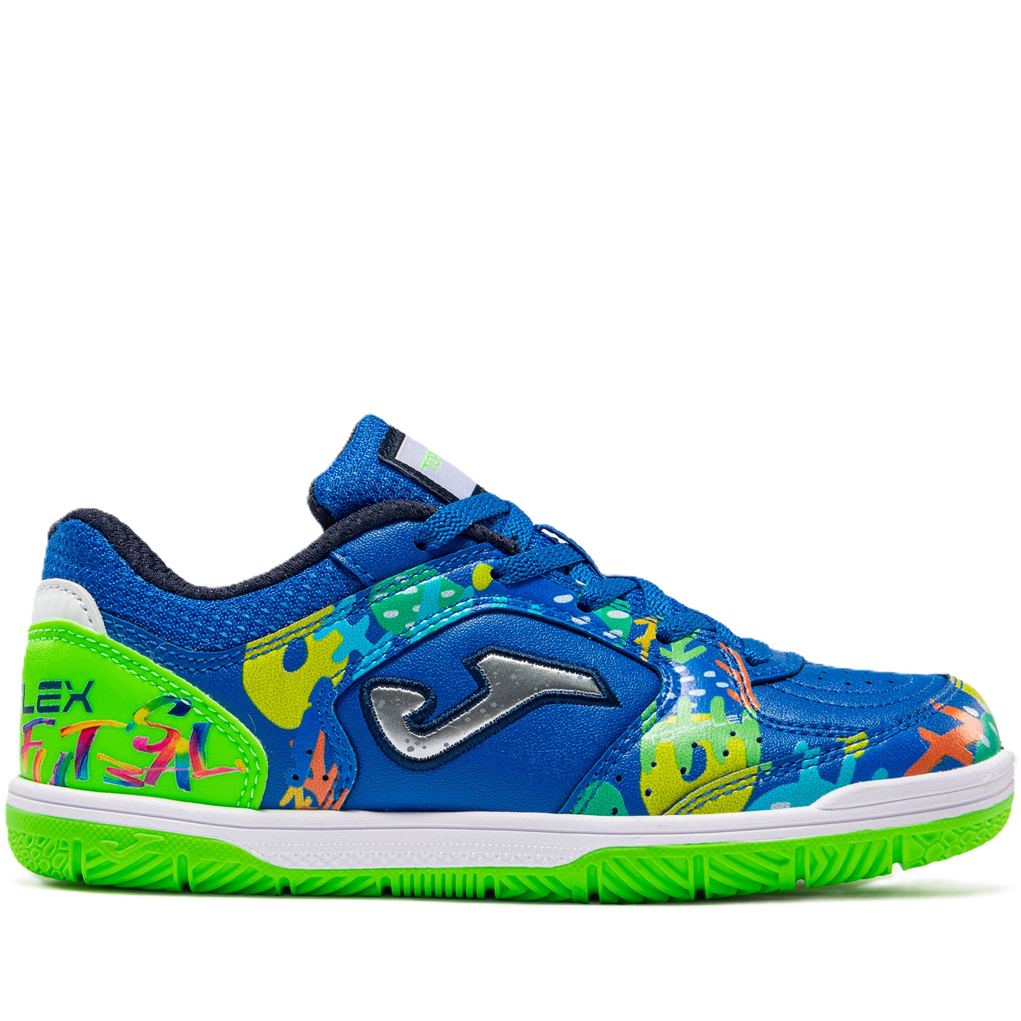Joma Top Flex JR 2604 Royal Indoor Zapatillas Fútbol Sala 106590  Calzados DEPORTES FUTBOL-SALA Joma MARCAS