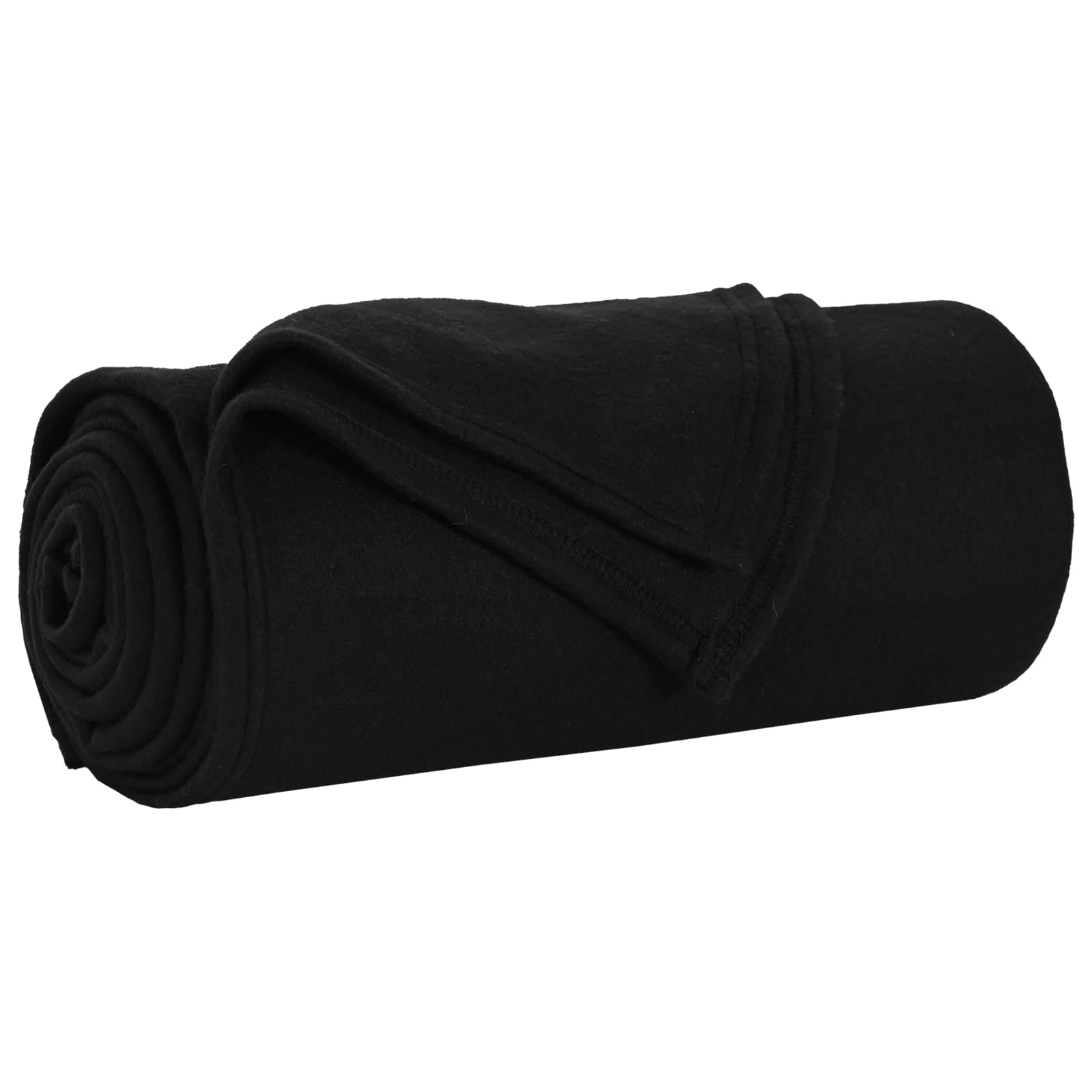 vidaXL Mantitas de Sofá 24 uds. Negro 240 x 220 cm 17.63 kg Fleece