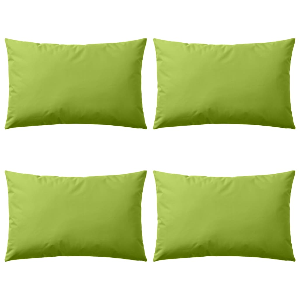 vidaXL 4x Cojines para Exteriores 60x40cm para Casa y Jardin Hogar Color Azul claro,  Gris,  Rosa y mas