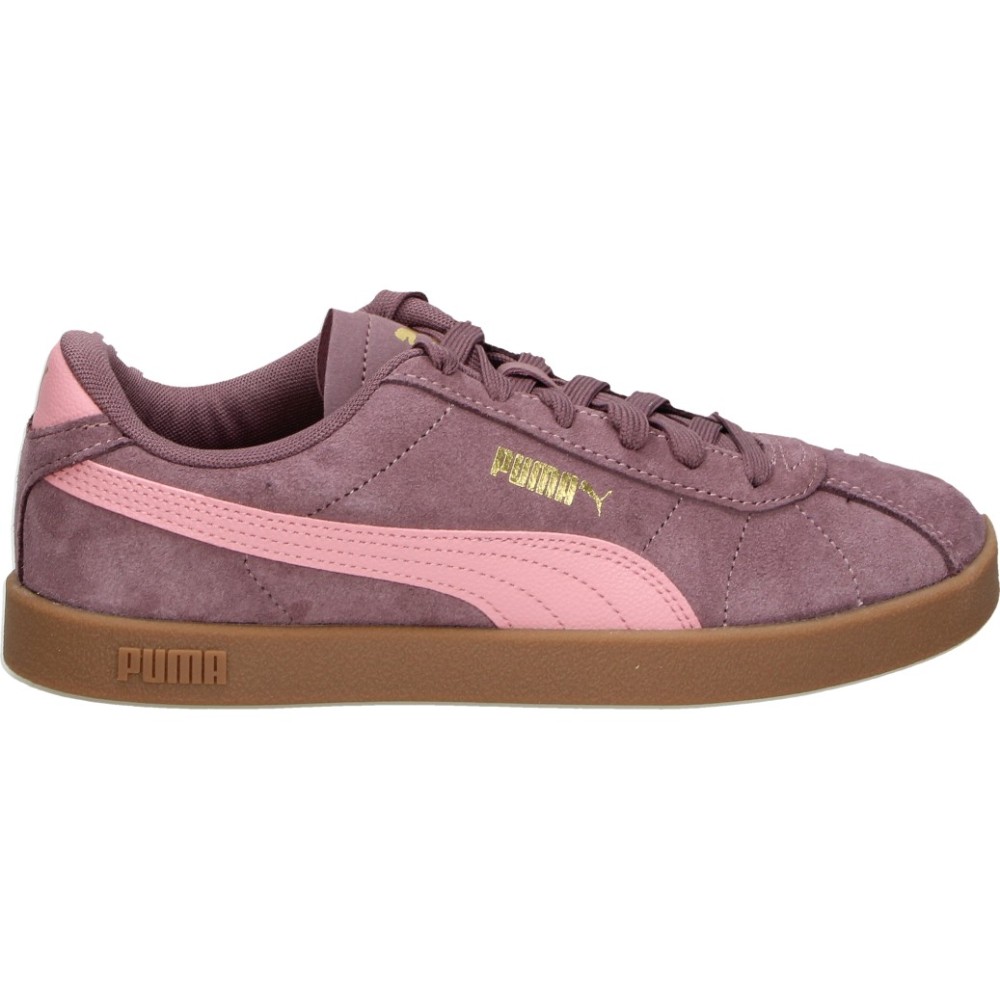 PUMA | Zapatilla Puma Club II Era para Mujer – Deportiva Casual en Color Morado con Detalles en Rosa – Sneakers con Cordones – Estilosa y Cómoda – Modelo 397444-36
