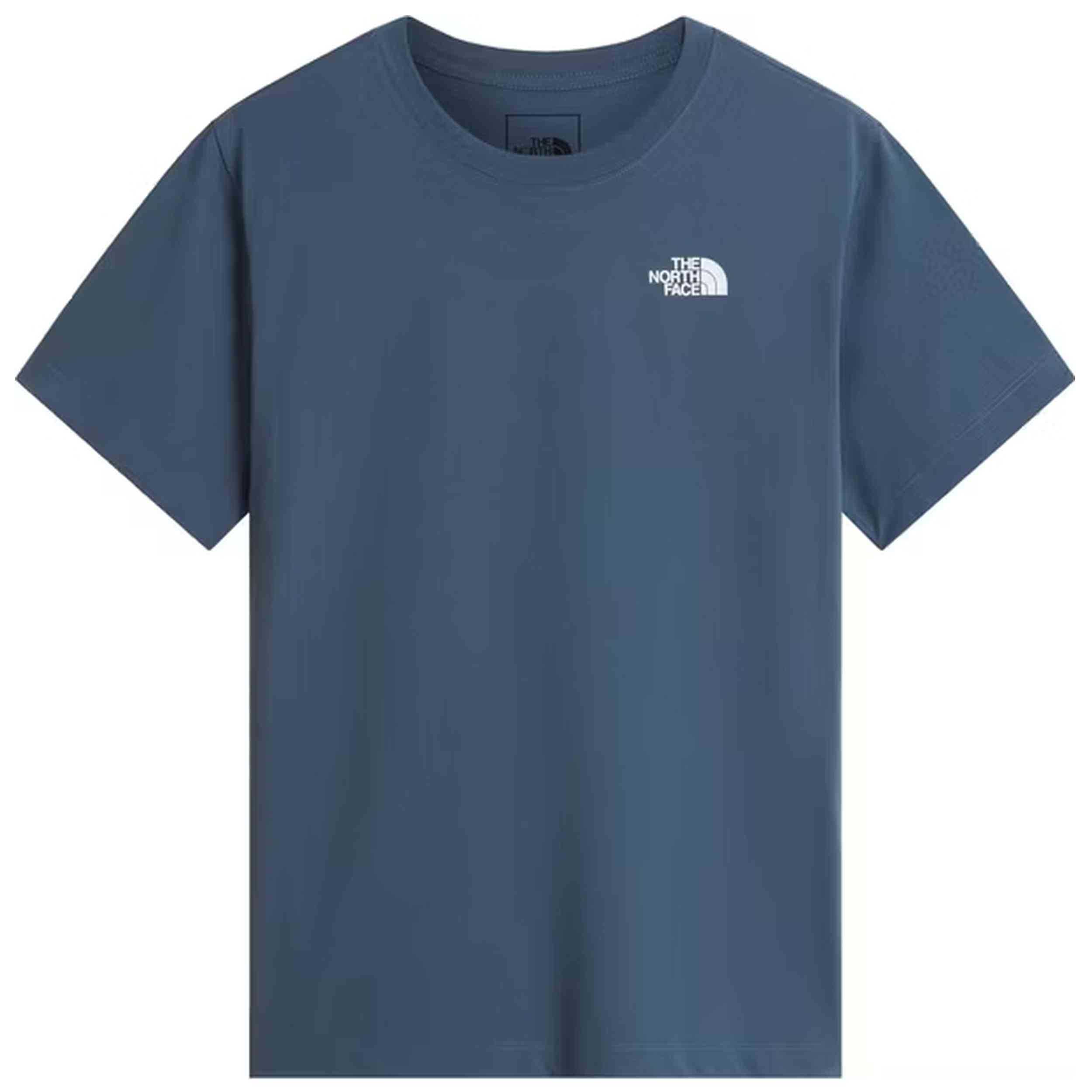 Camiseta De Manga Corta The North Face modelo EVO BOX NSE REG SS para hombre y mujer en color Azul