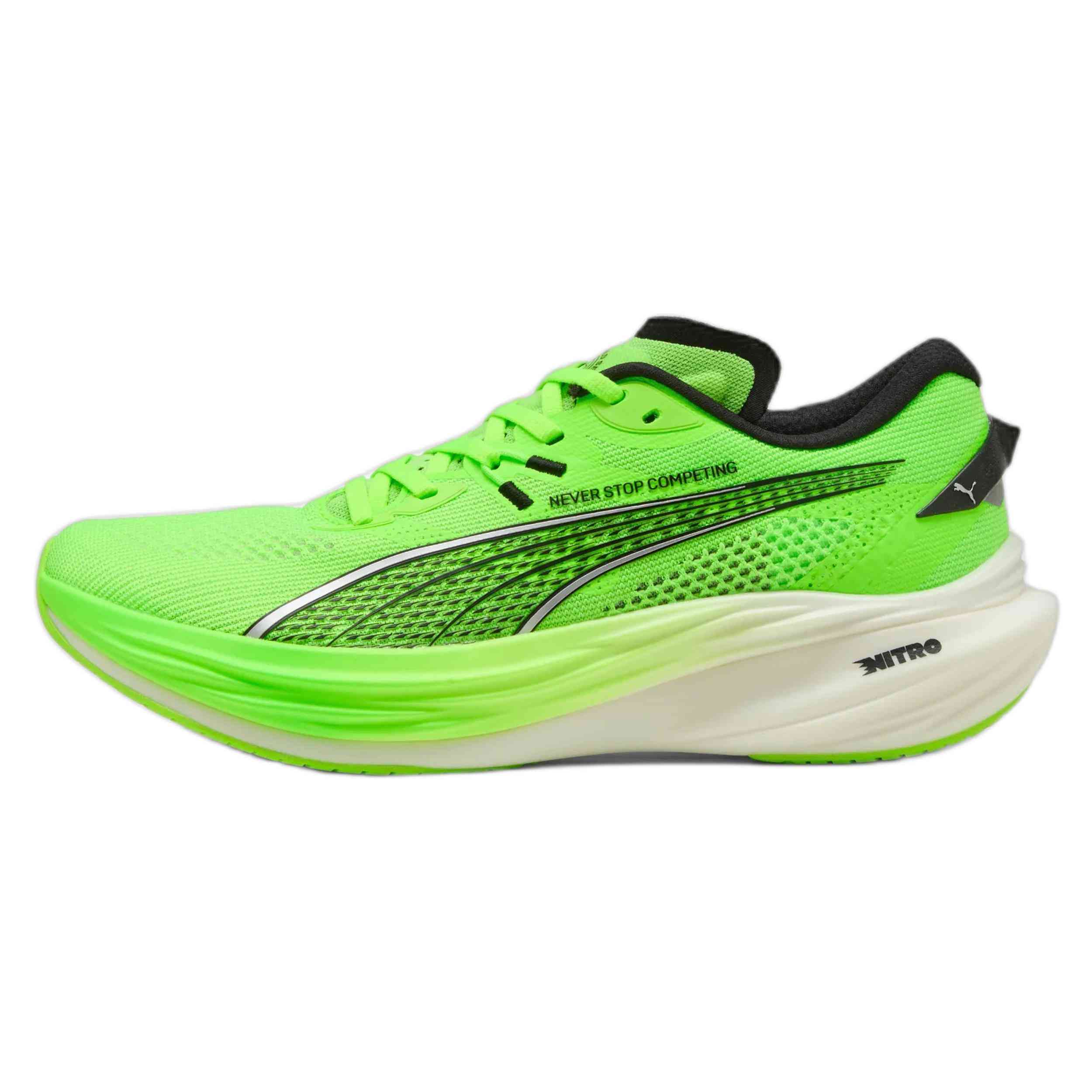 Calzado marca Puma modelo 311412-01 para hombre en color verde