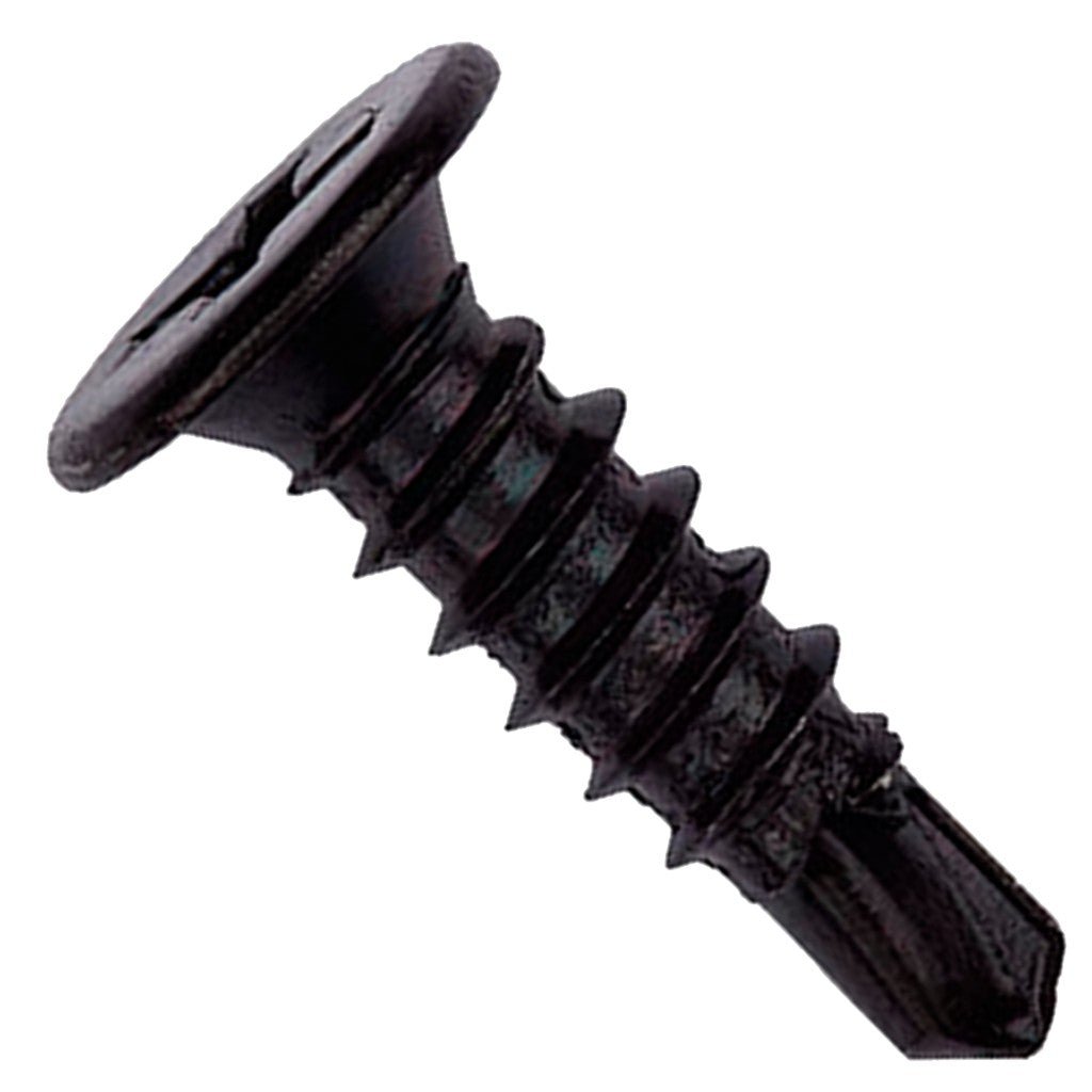 100 Uds. Tornillo Roscachapa Autotaladrante Negro Bricoloco.com