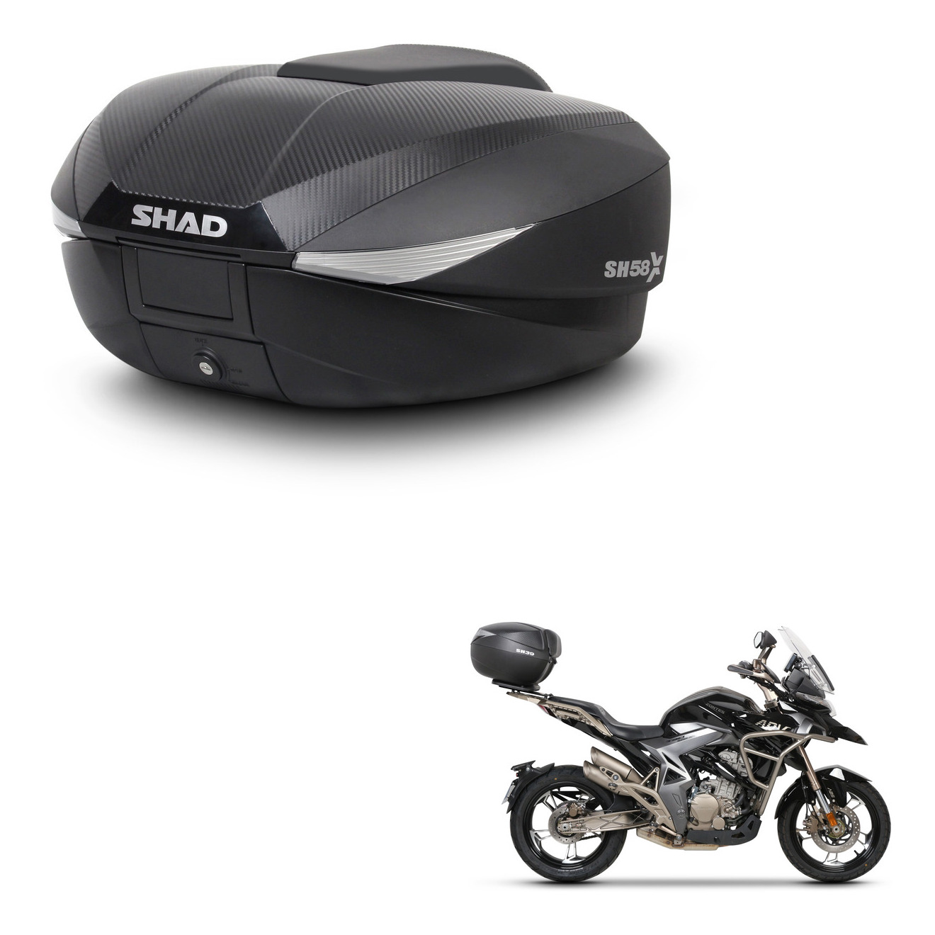 Baul Trasero + Herraje Montaje Sh58x KIT-242067