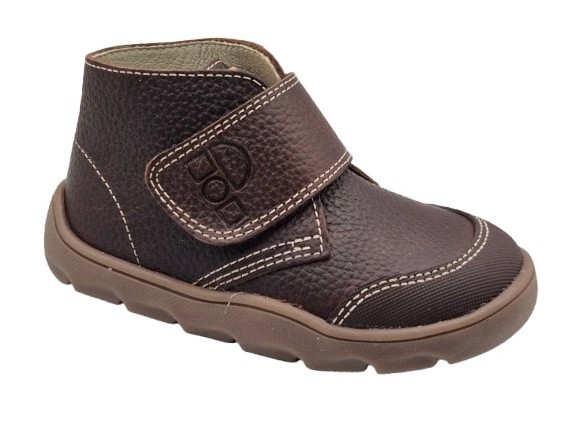 Pablosky - Botas sport para niños con velcro, modelo 414693, cómodas y resistentes para uso diario en color marrón, ideal para niñas y niños pequeños