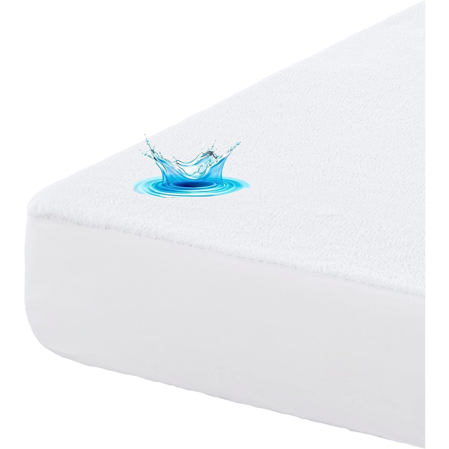 BELNOU Protector de Colchón Impermeable Belnou Dulce, Transpirable, Rizo ExtraSuave , Todo Tipo de Colchones, Fabricado en España, Libre de Sustancias Nocivas, Funda Colchón Impermeable