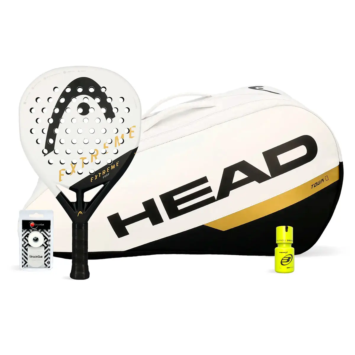 Pack Head Edge Extreme White Paletero Tour Edge Pro Dry Grip