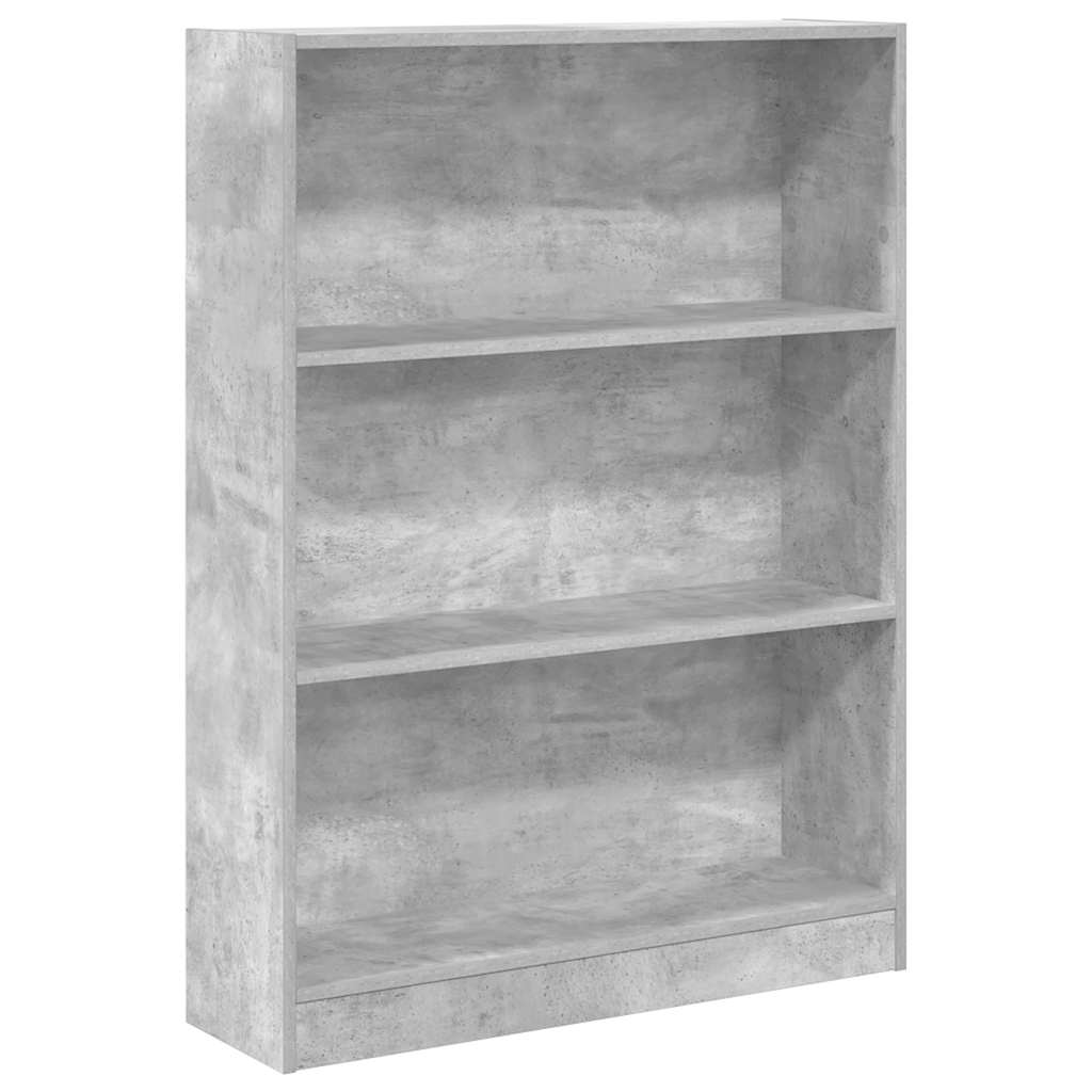vidaXL Estantería de madera de ingeniería 80x24x109 cm Multicolor