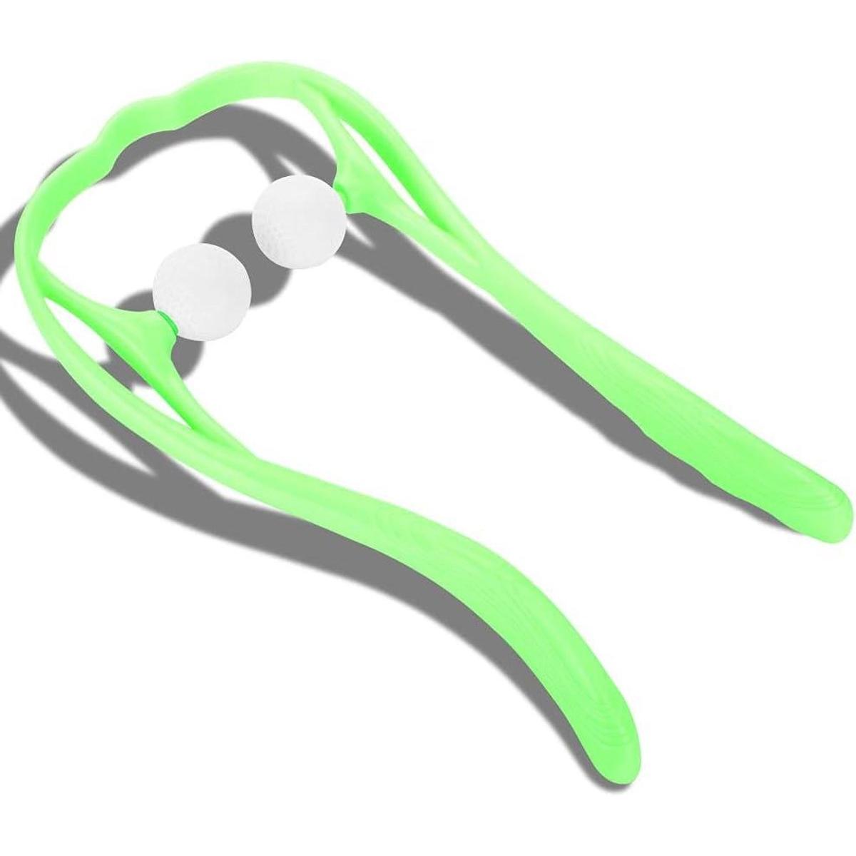 Zelfmassage Roller Ball voor Schouders en Nek - Verlicht Rugpijn - Groen