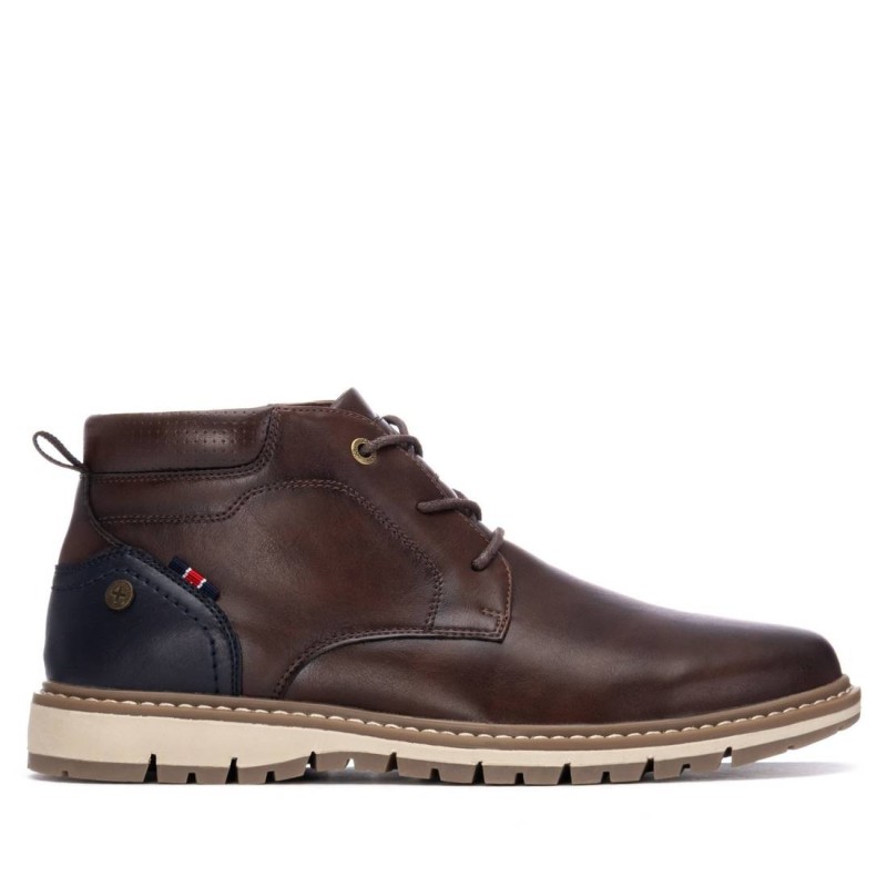XTI 144512 BOTIN CORDONES MARRON 37569 25I