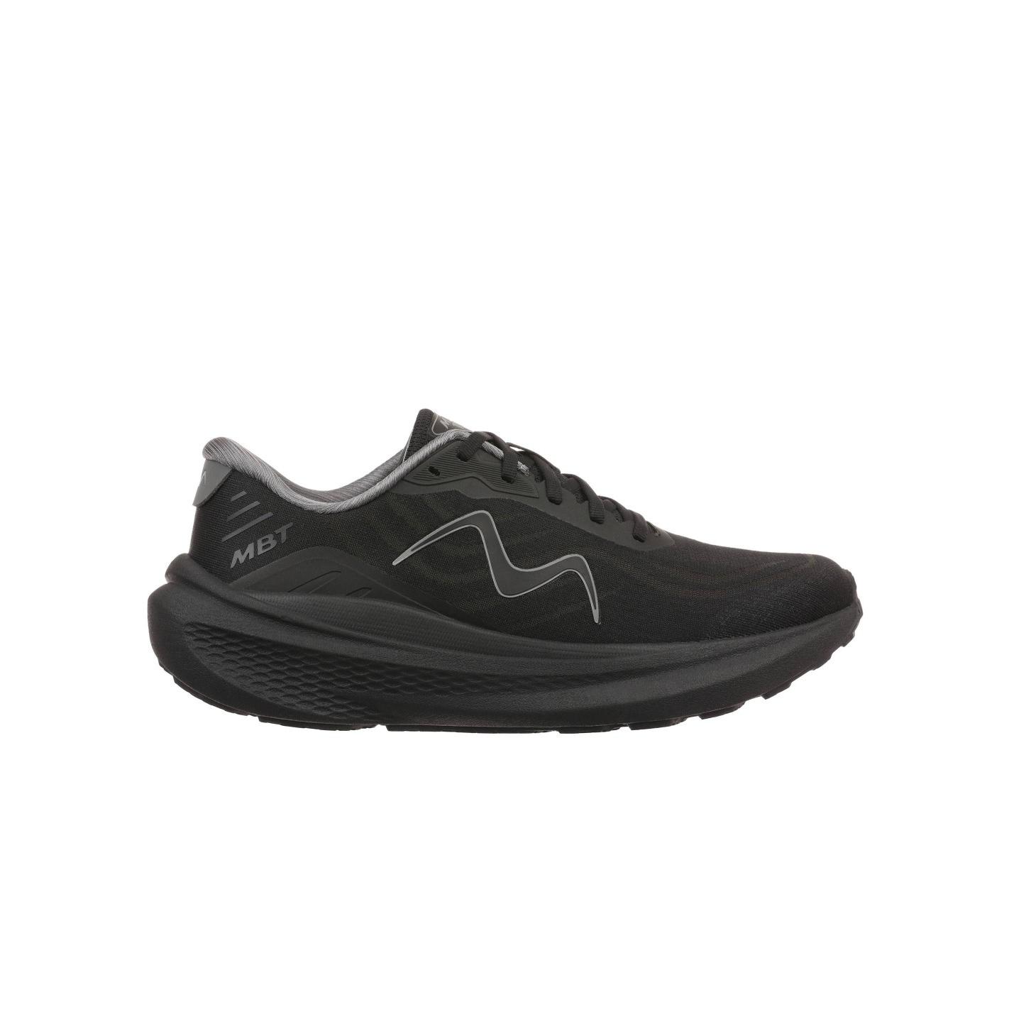 MBT-1000 LACE UP BLACK/BLACK - Máximo confort - Amortiguación superior - Suela con alto nivel de balanceo
