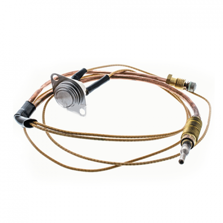 Termopar Limitador de Seguridad para Calentador FAGOR | Rosca Métrica 8 (M8) | Recambio Adaptable (C.O.) 810005864 | Control de Temperatura y Llama