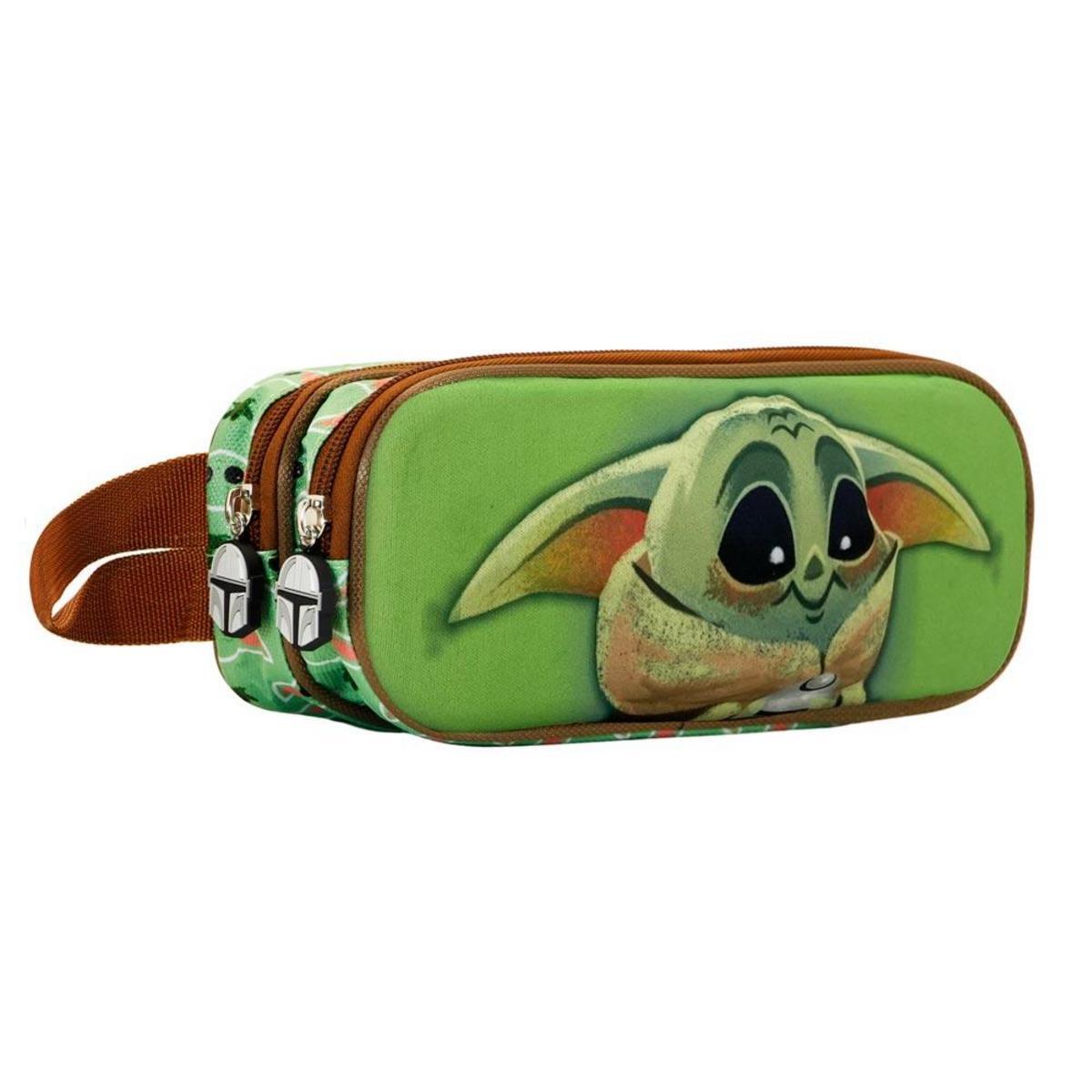 The Mandalorian Thermal-Estuche Portatodo 3D Doble, Verde