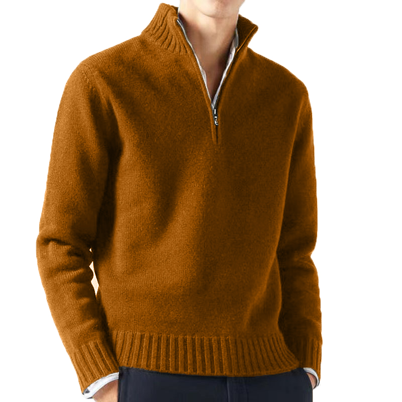 TK Autum Men Turtlenecks Sweaters Knitwear Pullovers Solid Color Long Sleeved Sweater Male Casual Daily Warm Coats