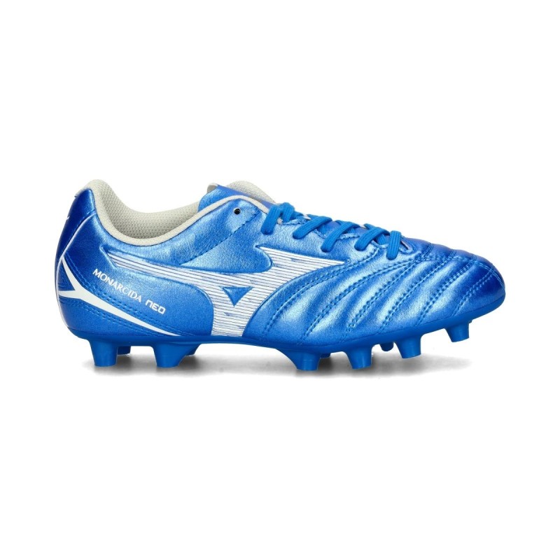 Botas de Futbol Azules MIZUNO MONARCIDA NEOIII Select Ag Azul Eléctrico Blue