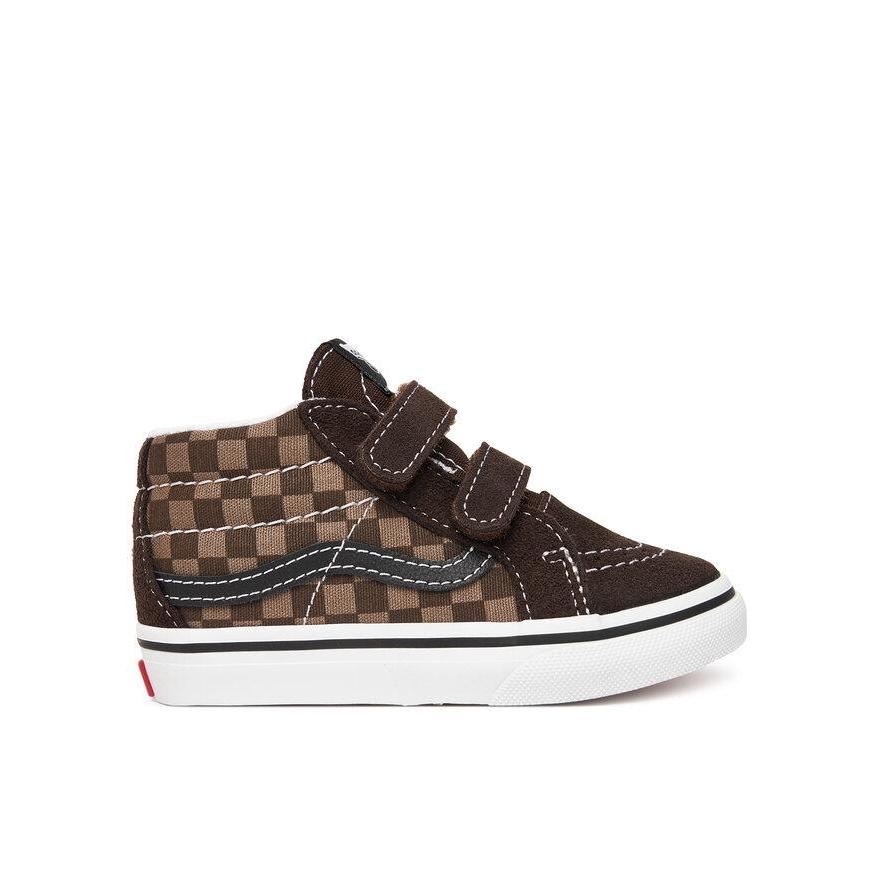 Zapatilla Infantil Vans Sk8- Mid Reissue Chocolate