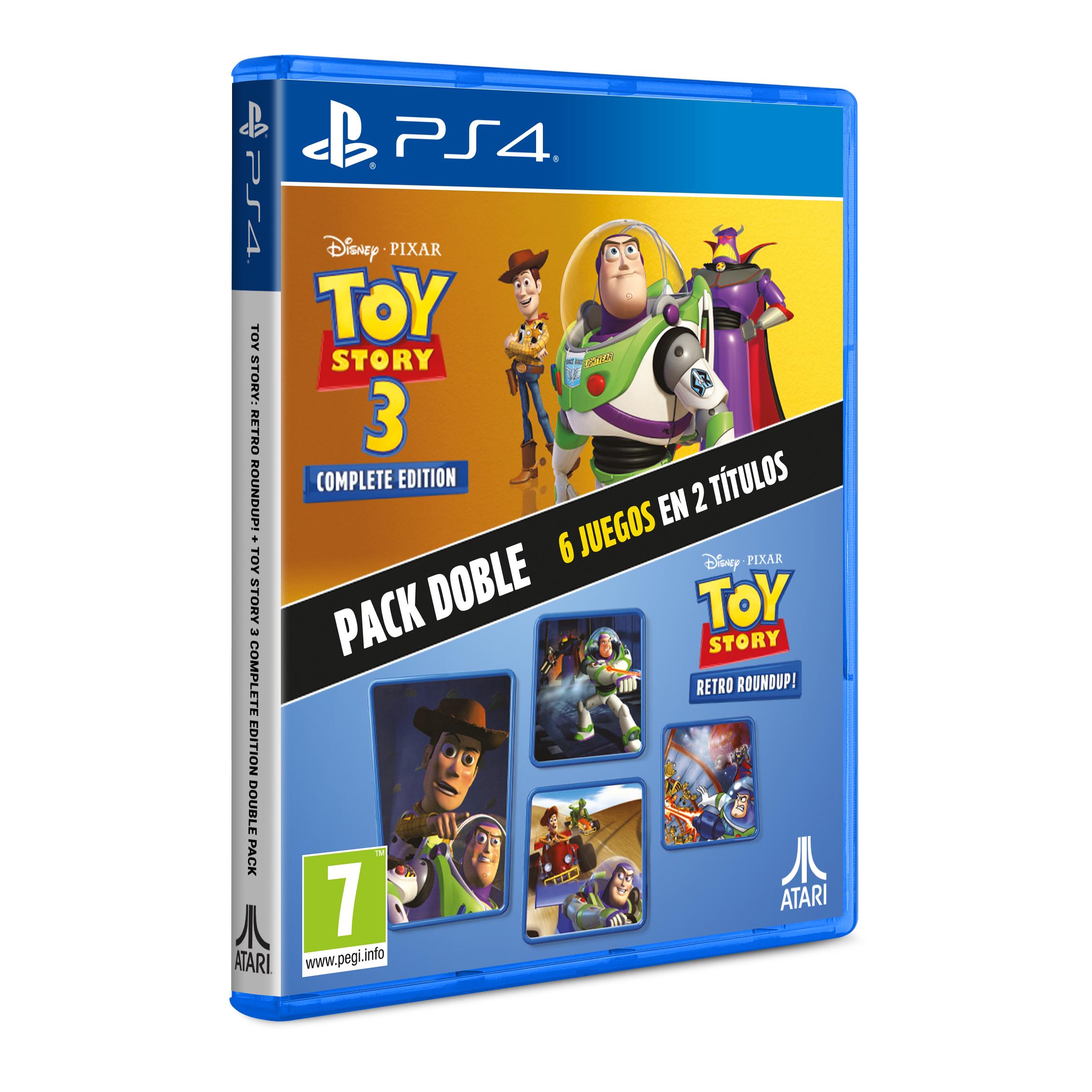 Toy Story Retro Roundup + Toy Story 3 Complete Edition Double Pack - PS4 - Nuevo Precintado - PAL España