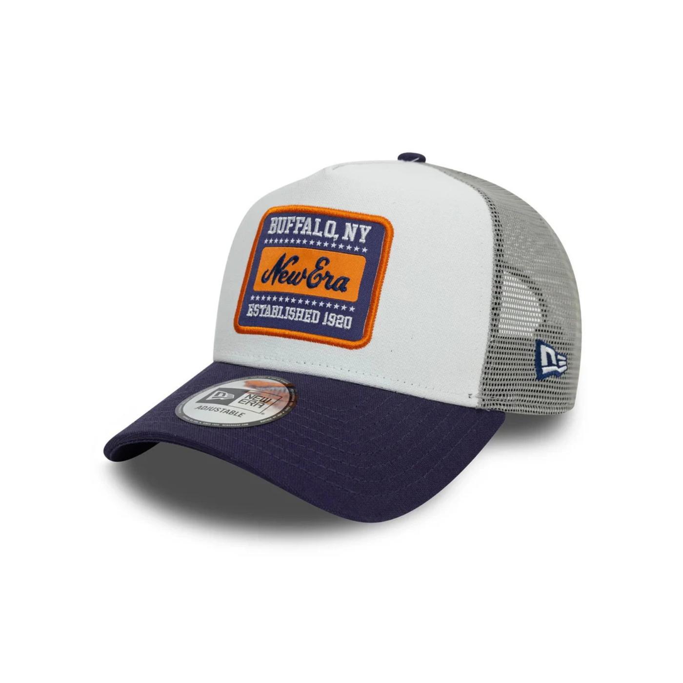 gorra new era trucker buffalo tricolor de hombre.