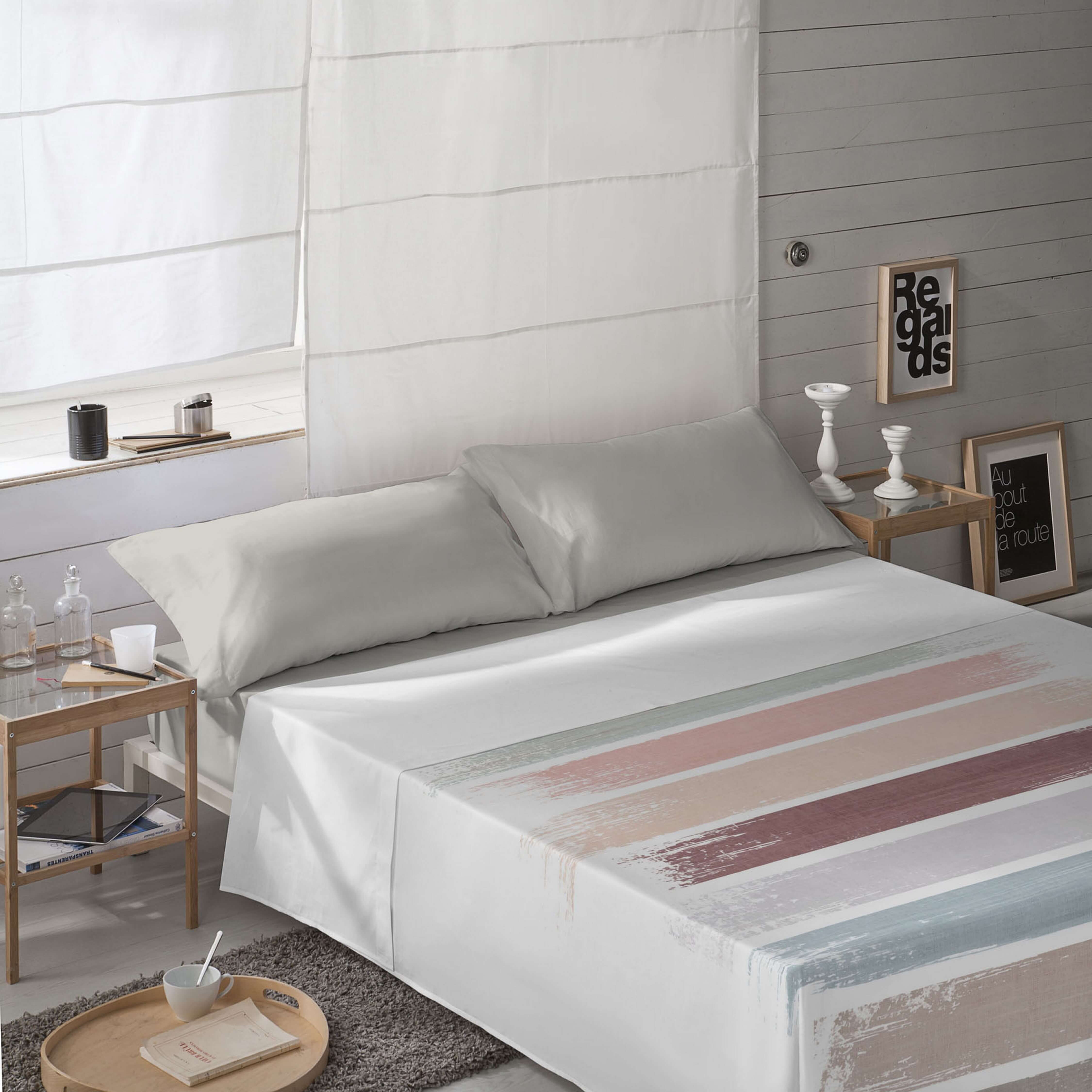 ICEHOME - Juego de Sábanas Estampadas 100% Algodón Extrasuave - Incluye 1 o 2 Fundas de Almohada - Cama 90/135/150/180 - Fabricado en España