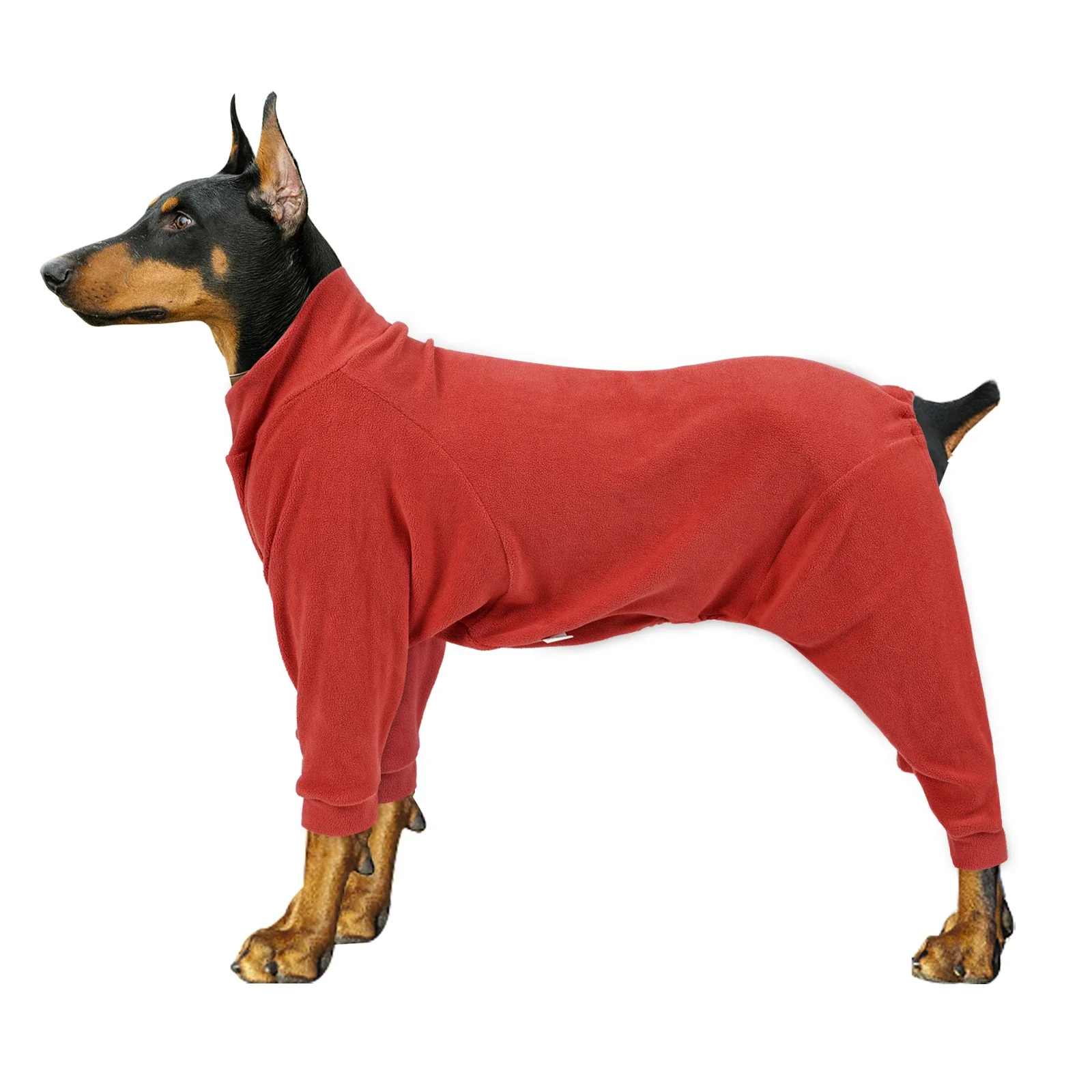 TK Ropa De Invierno Para Perros Con Fleece Pijama Para Perros Cálido Con Piernas Elásticas Adecuado Para Perros Pequeños Y Grandes