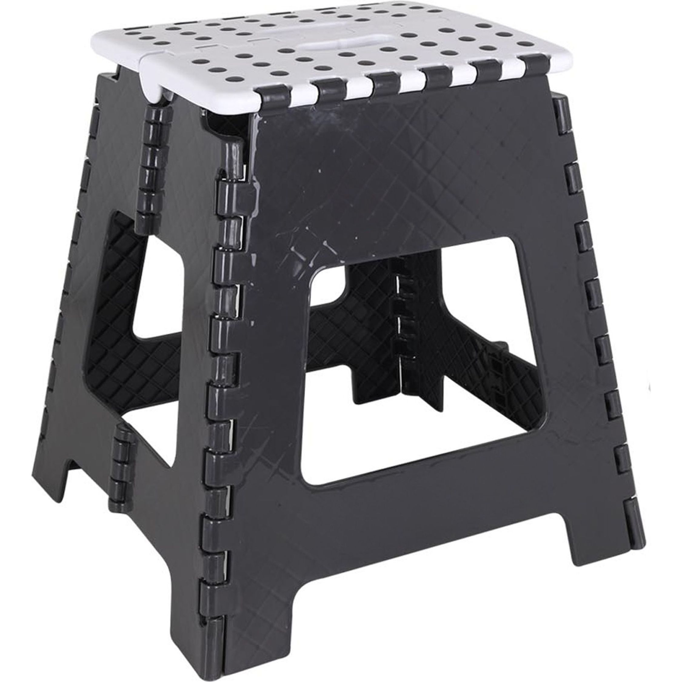 Confortime - Taburete Plegable 38CM - Resistente y Versátil - Diseño Moderno y Ergónomico