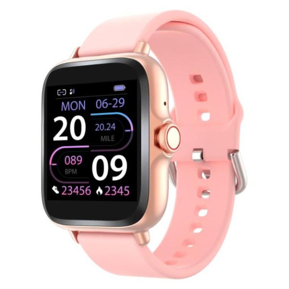 Denver SWC-156ROMK2 1.44" TFT Smartwatch with Touchscreen, 128 x 128 Pixels, 150 mAh Battery, Pink Color, Ideal for Kids and Adults