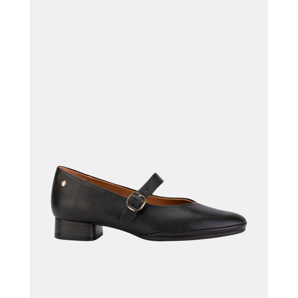 PIKOLINOS UBEDA HAW2N 5592CO Zapatos Bailarinas / Merceditas Mujer Negro ancho horma especial