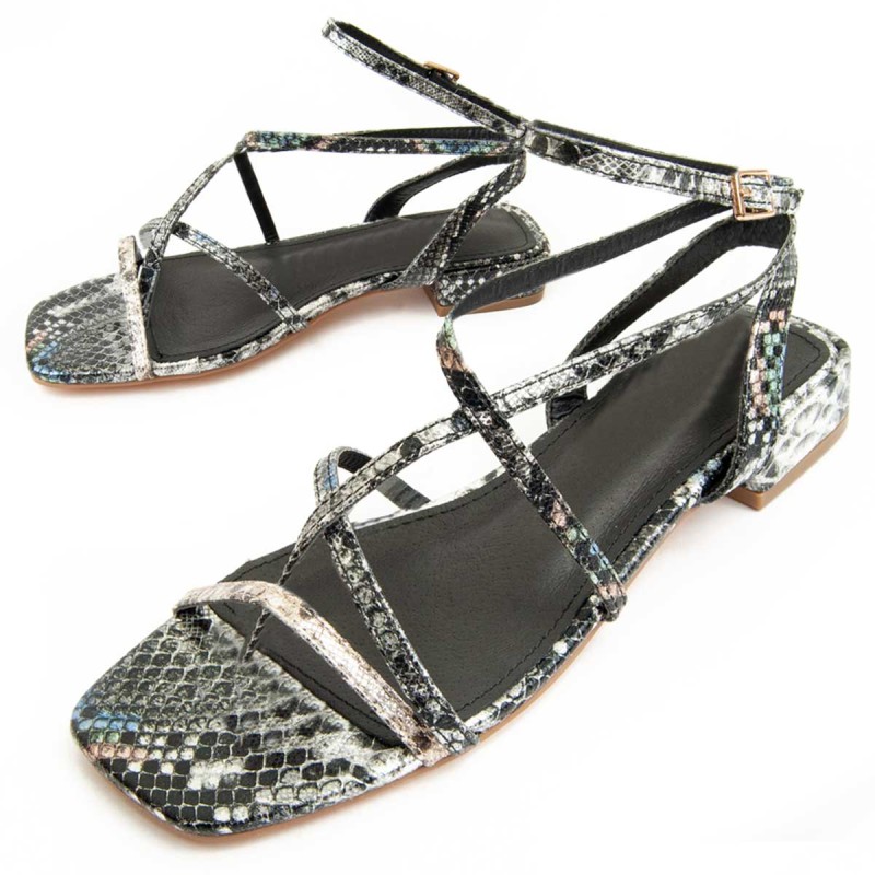 Sandalia Con Tacon Para Mujer. Montevita Sandalo2 91741